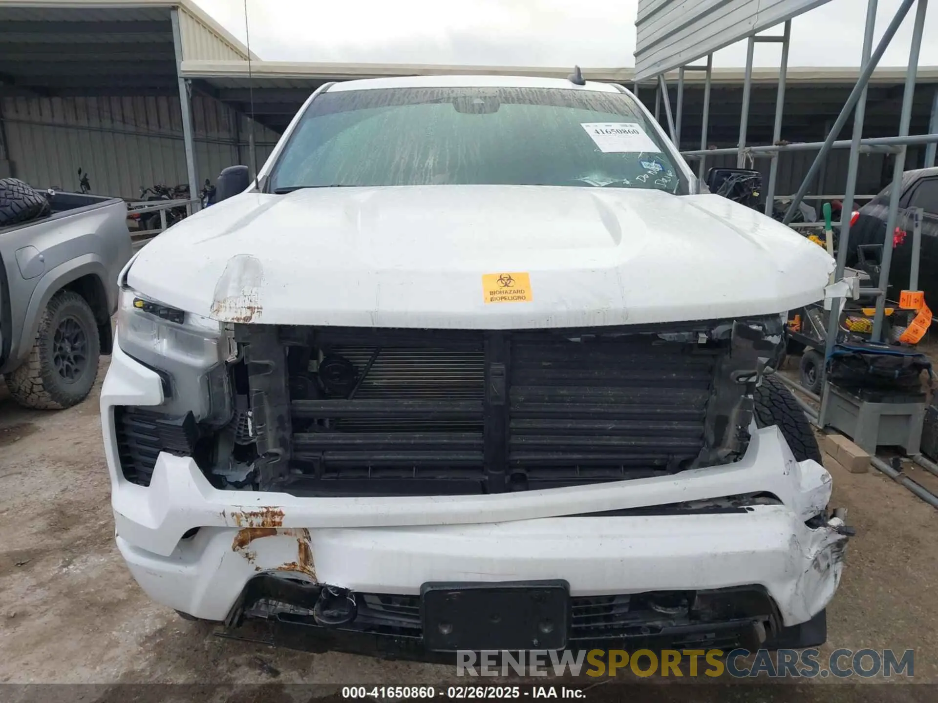 12 Photograph of a damaged car 2GCUDEEDXP1128436 CHEVROLET SILVERADO 1500 2023