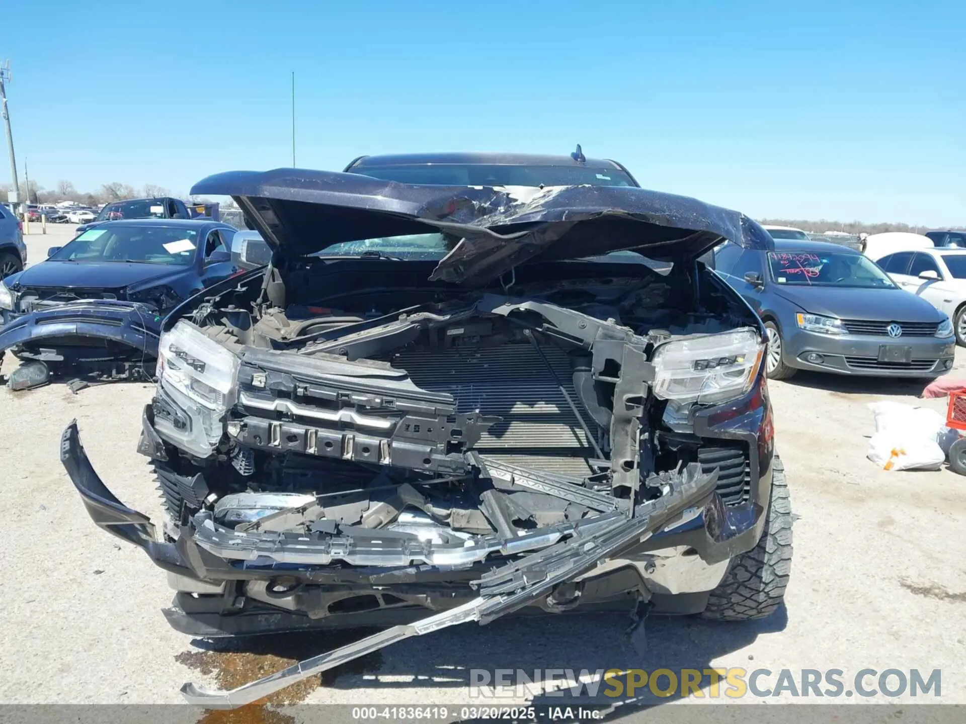 12 Photograph of a damaged car 2GCUDGED1P1106370 CHEVROLET SILVERADO 1500 2023