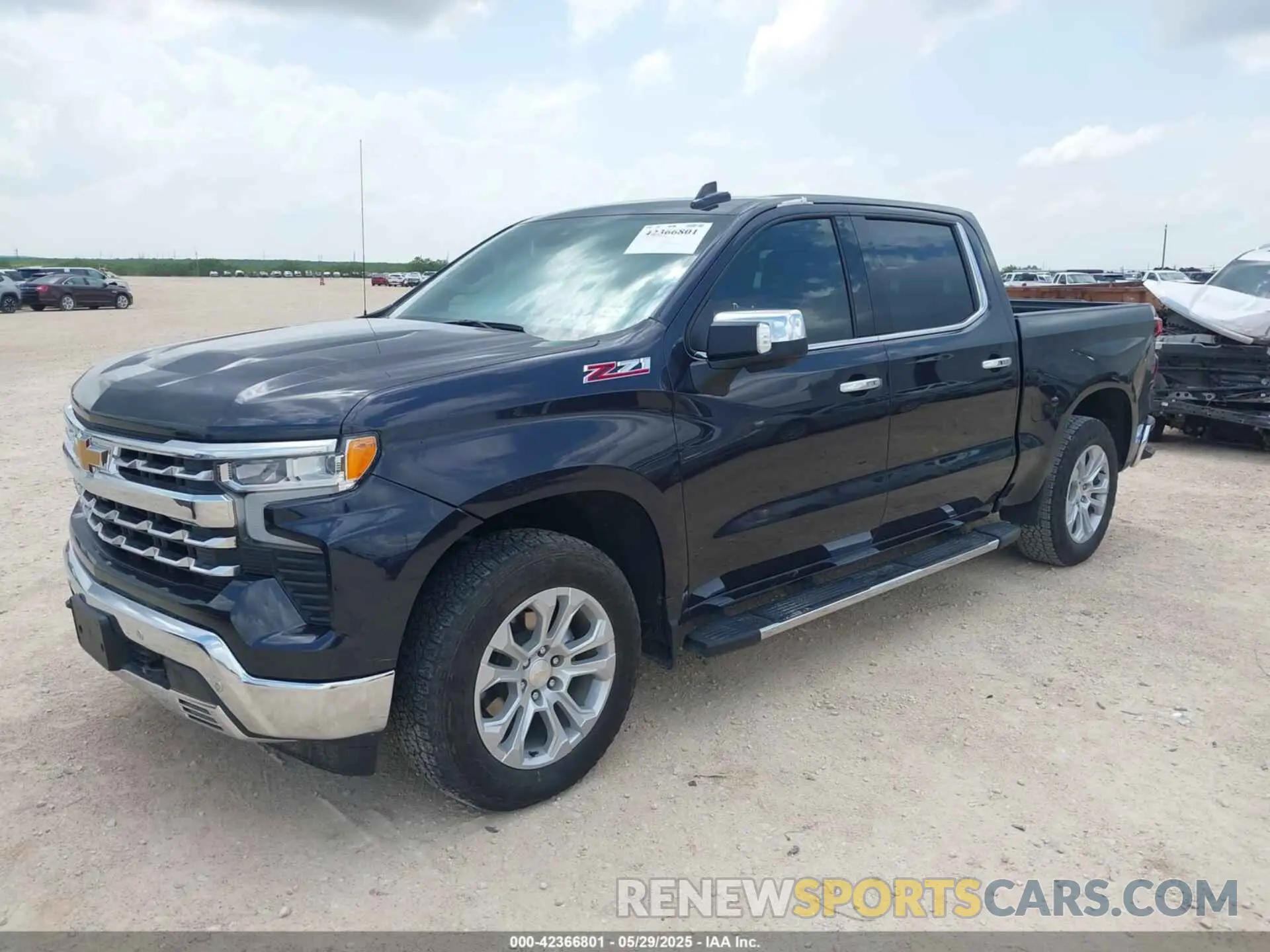 2 Photograph of a damaged car 2GCUDGED2P1104157 CHEVROLET SILVERADO 1500 2023