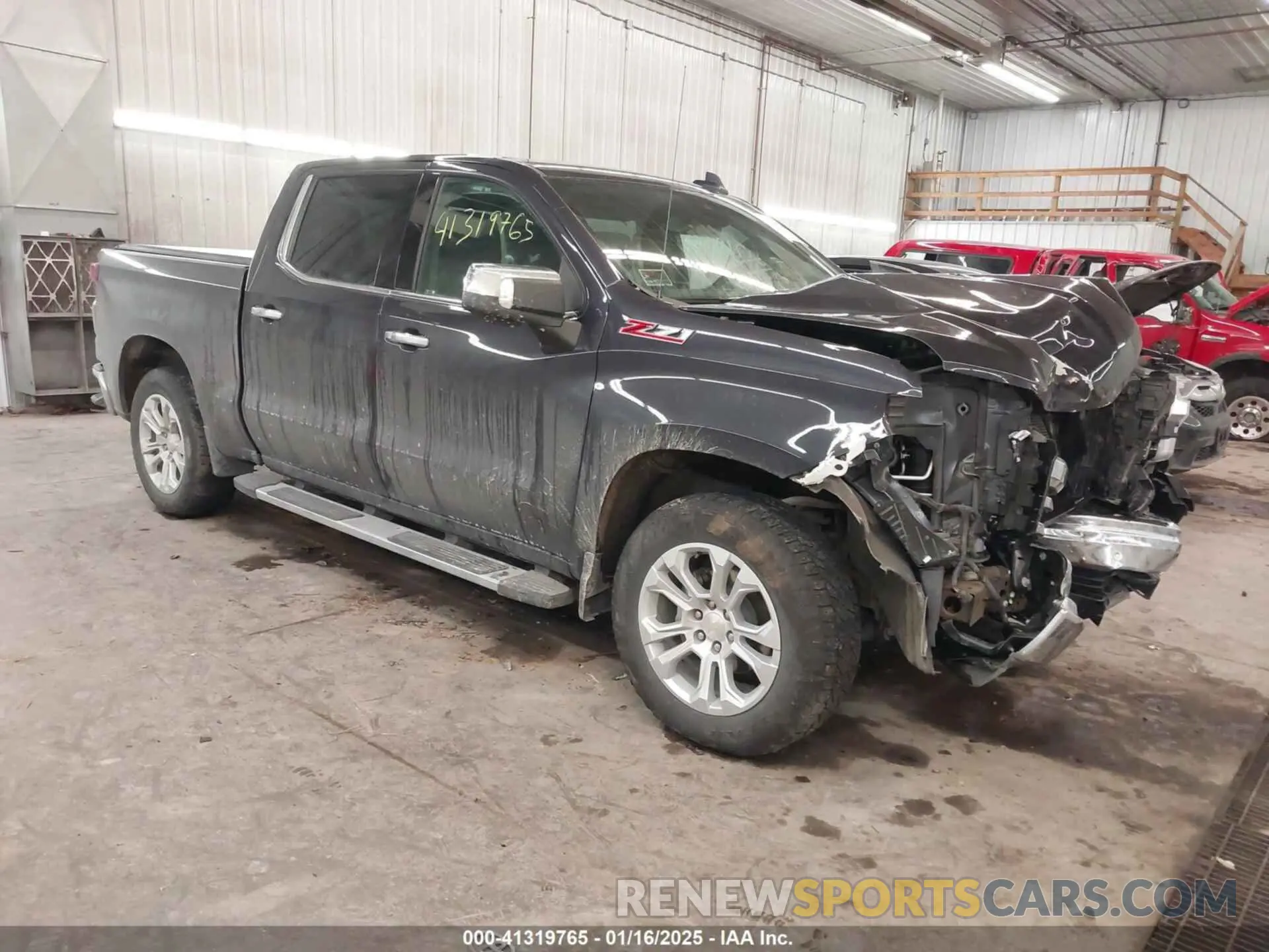 1 Photograph of a damaged car 2GCUDGED3P1113448 CHEVROLET SILVERADO 1500 2023