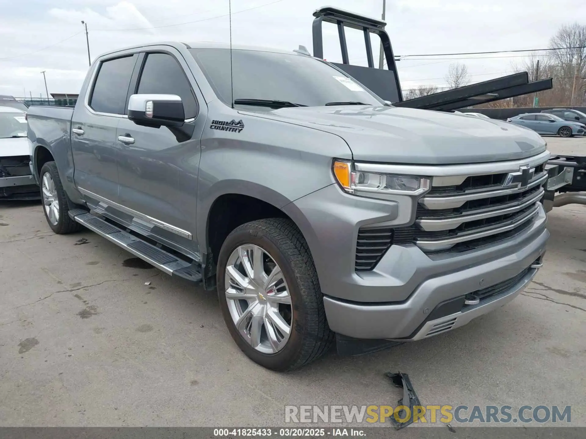 1 Photograph of a damaged car 2GCUDJED4P1138517 CHEVROLET SILVERADO 1500 2023