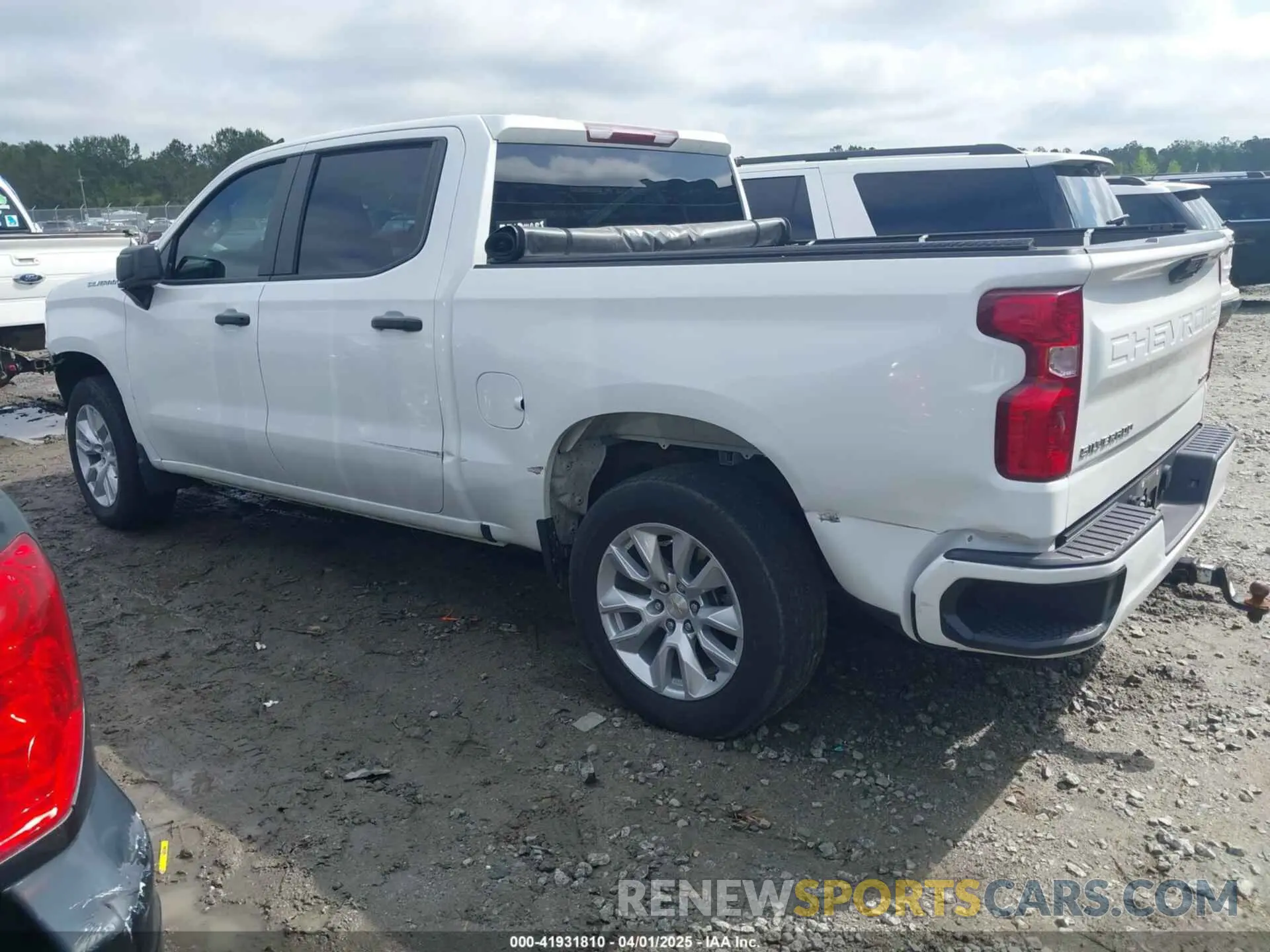 3 Photograph of a damaged car 3GCPABEK0PG189420 CHEVROLET SILVERADO 1500 2023