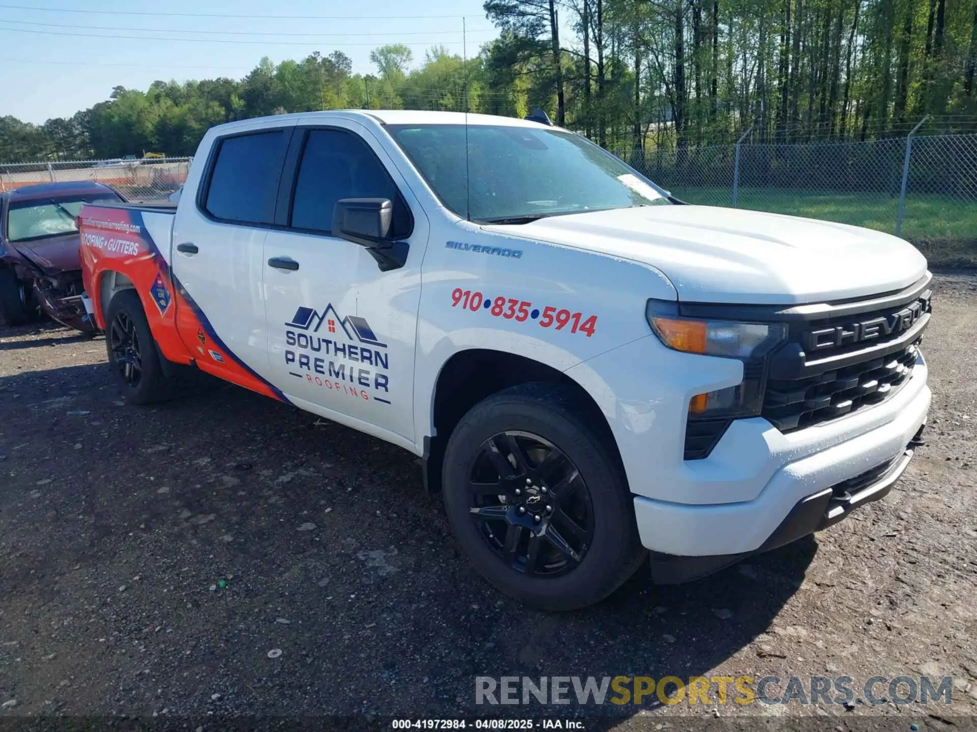 1 Photograph of a damaged car 3GCPABEK0PG207835 CHEVROLET SILVERADO 1500 2023