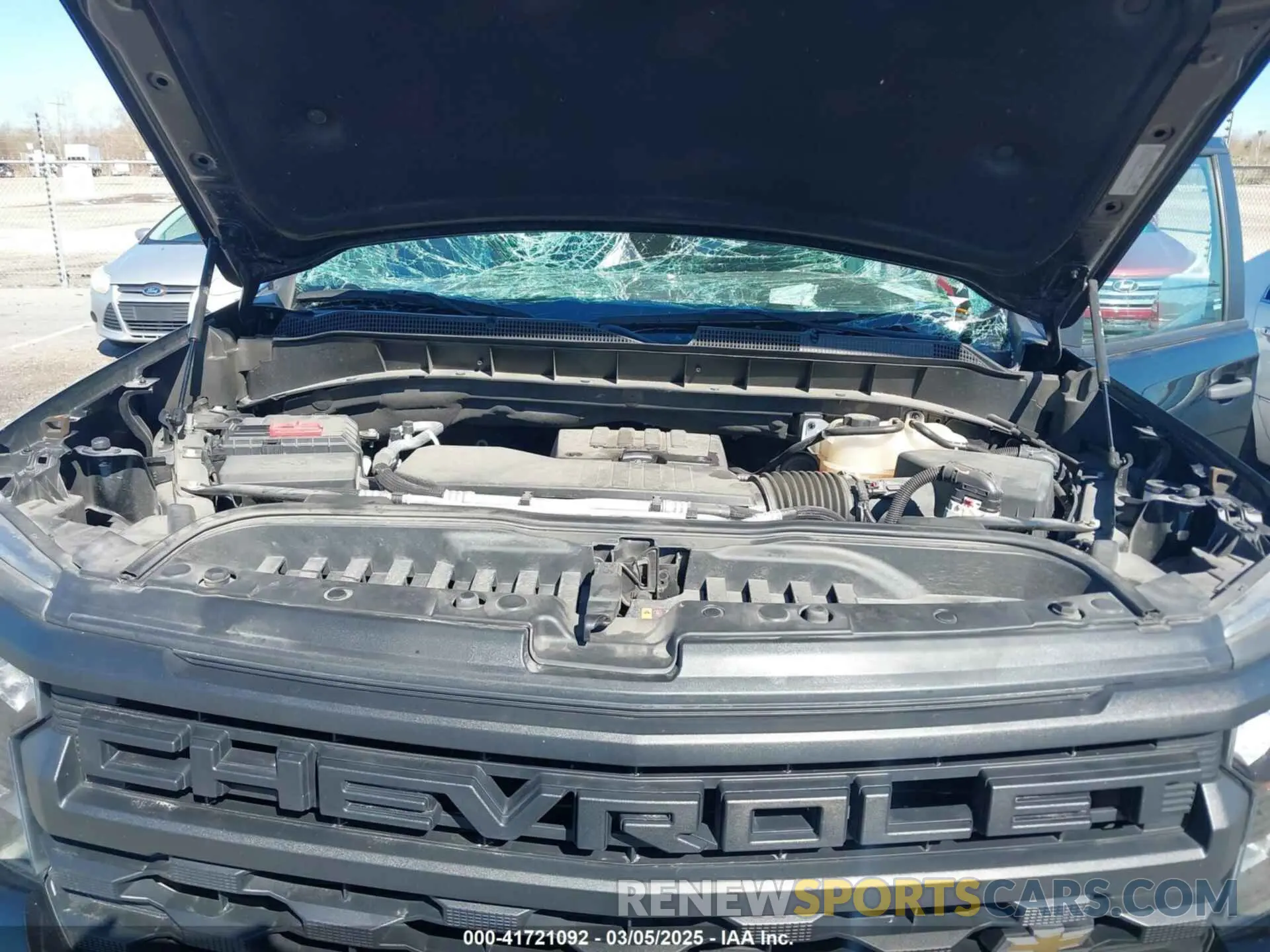 10 Photograph of a damaged car 3GCPABEK4PG176735 CHEVROLET SILVERADO 1500 2023