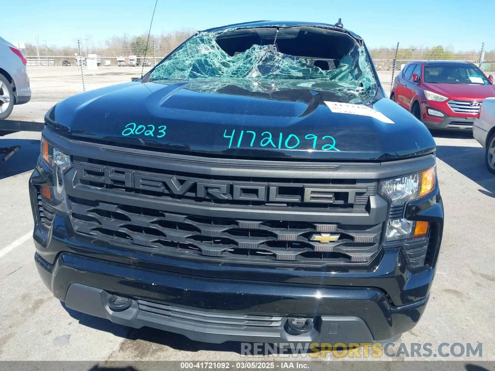 13 Photograph of a damaged car 3GCPABEK4PG176735 CHEVROLET SILVERADO 1500 2023