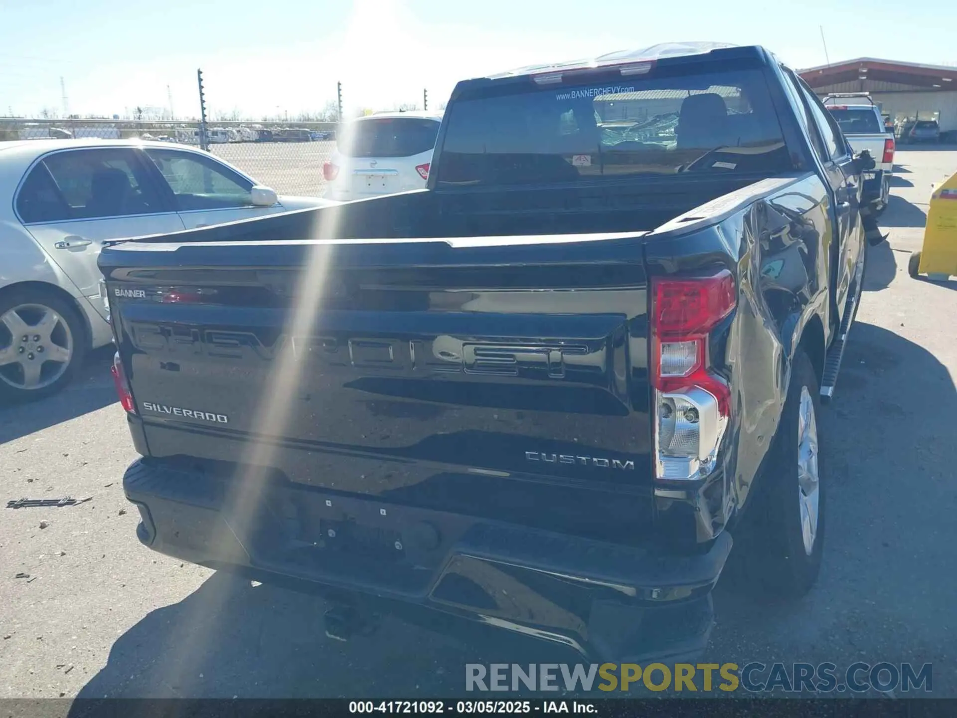 17 Photograph of a damaged car 3GCPABEK4PG176735 CHEVROLET SILVERADO 1500 2023