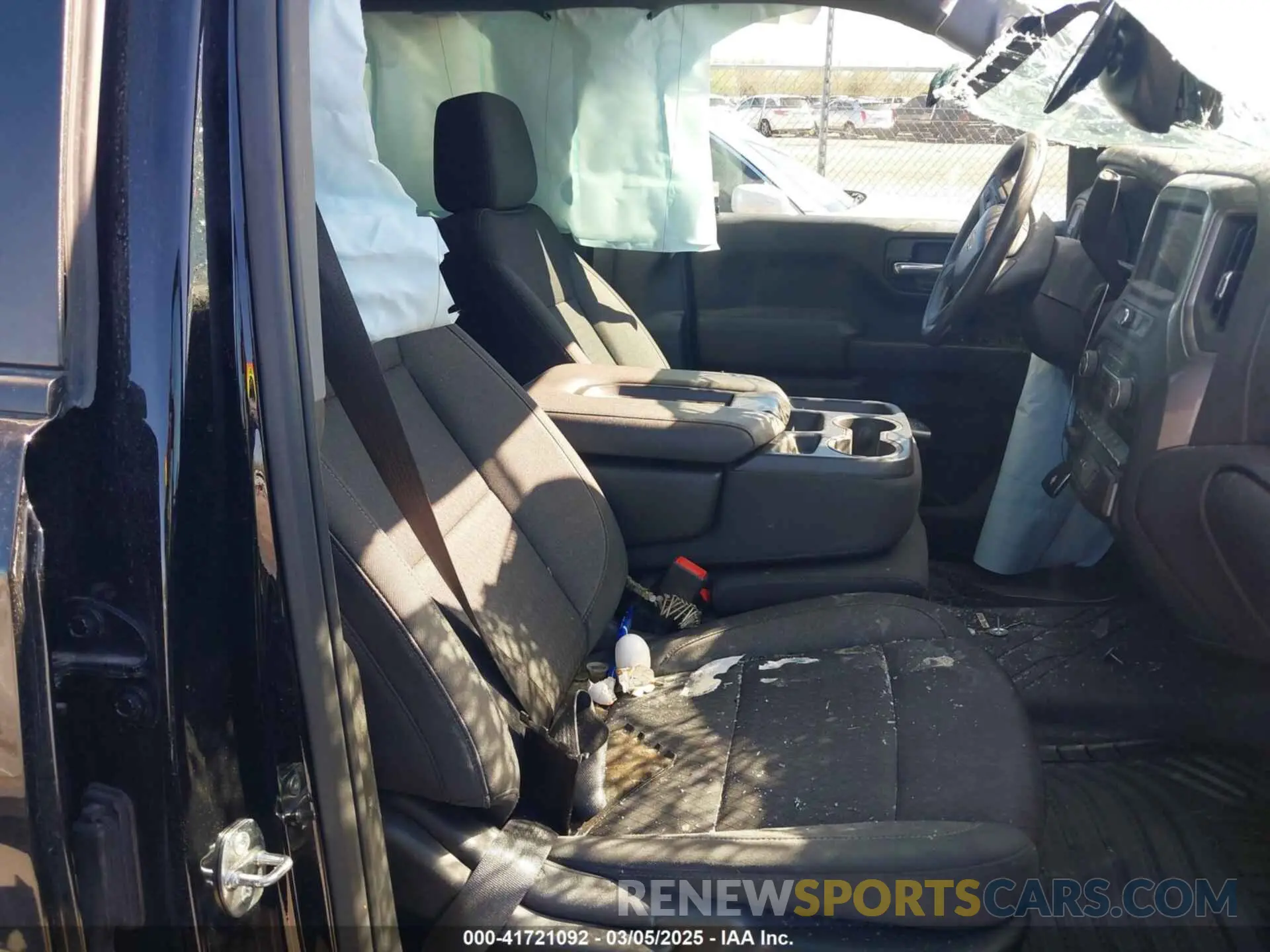 8 Photograph of a damaged car 3GCPABEK4PG176735 CHEVROLET SILVERADO 1500 2023