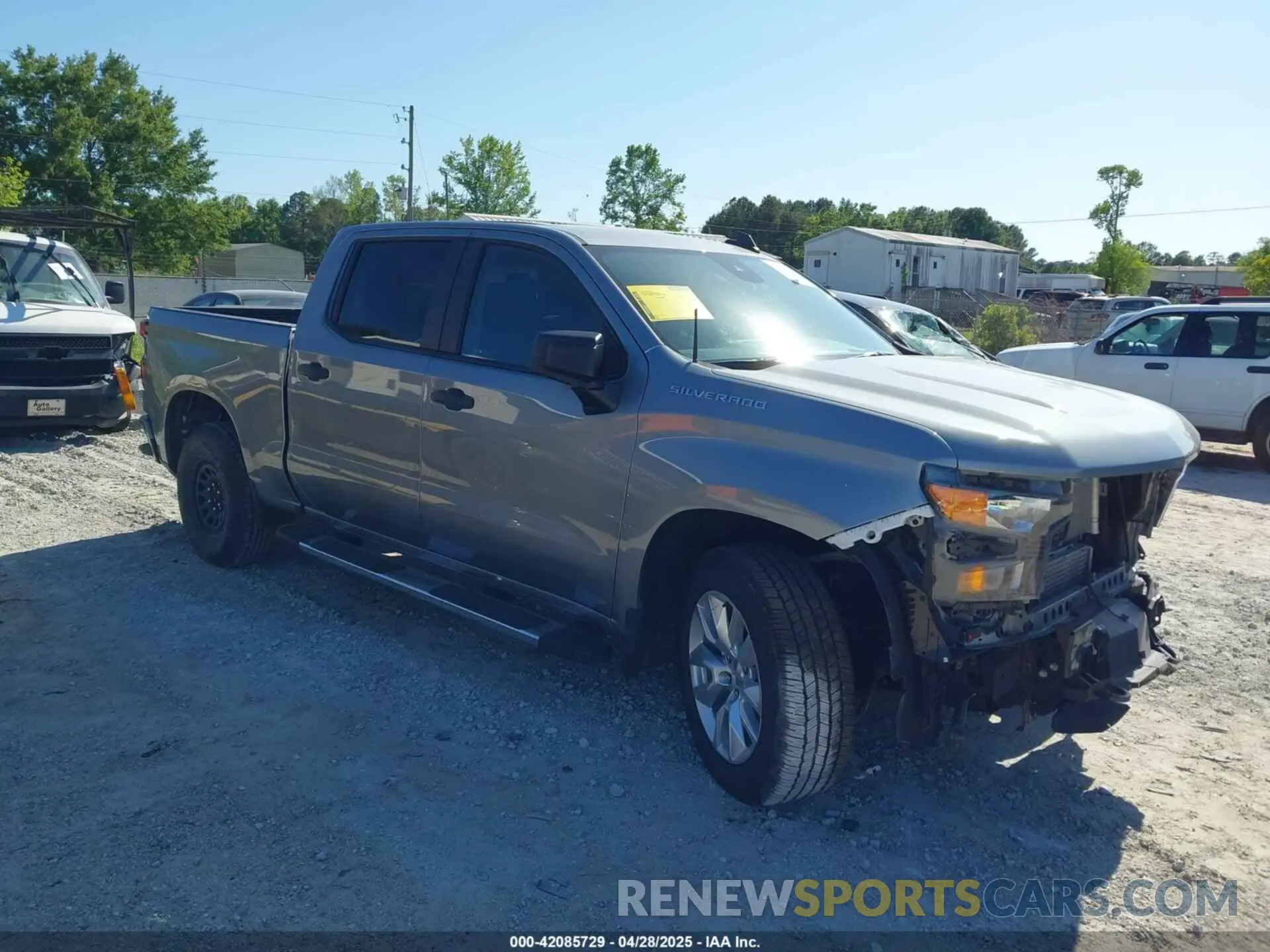 1 Photograph of a damaged car 3GCPABEK5PG153934 CHEVROLET SILVERADO 1500 2023
