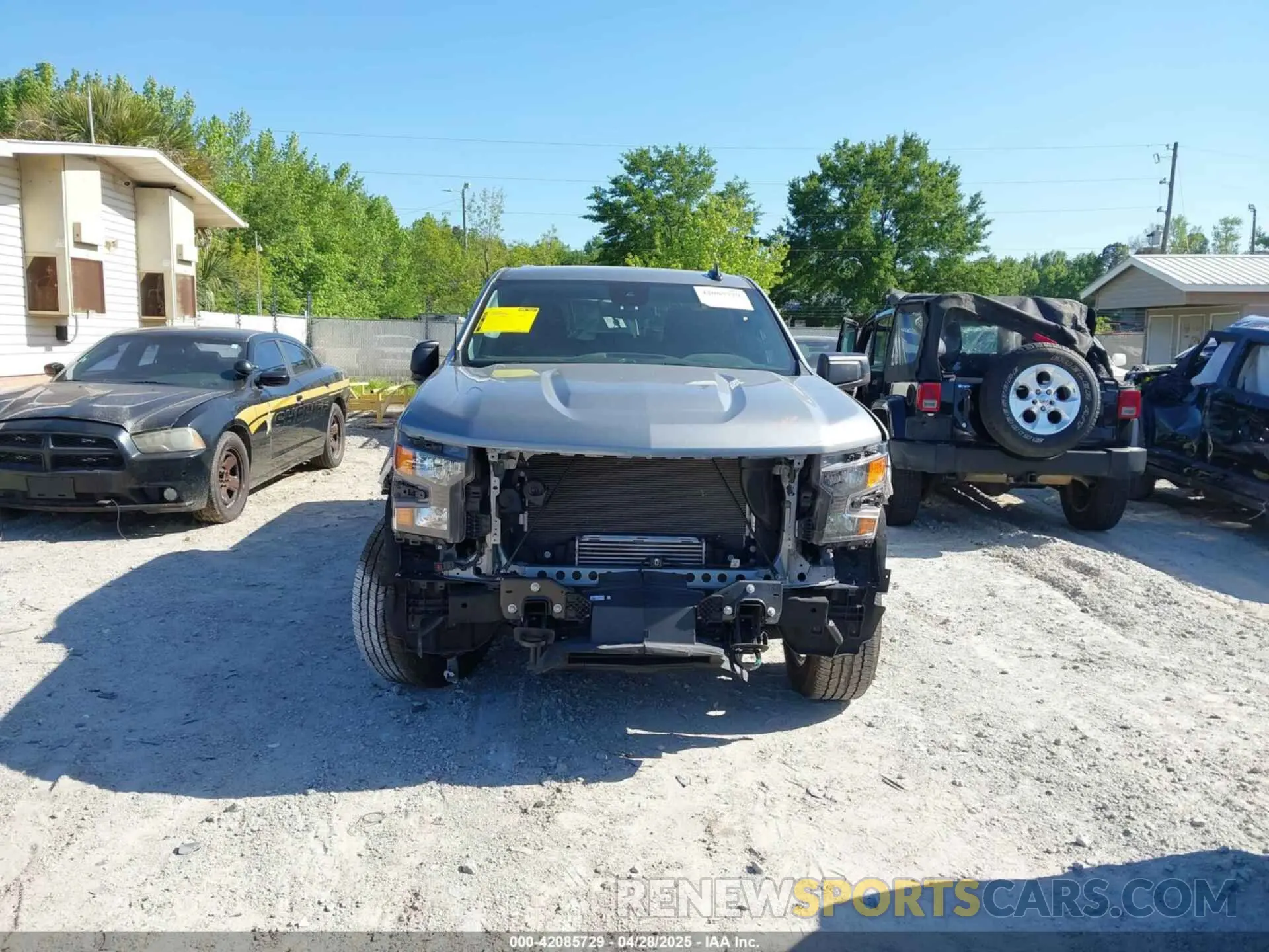 12 Photograph of a damaged car 3GCPABEK5PG153934 CHEVROLET SILVERADO 1500 2023
