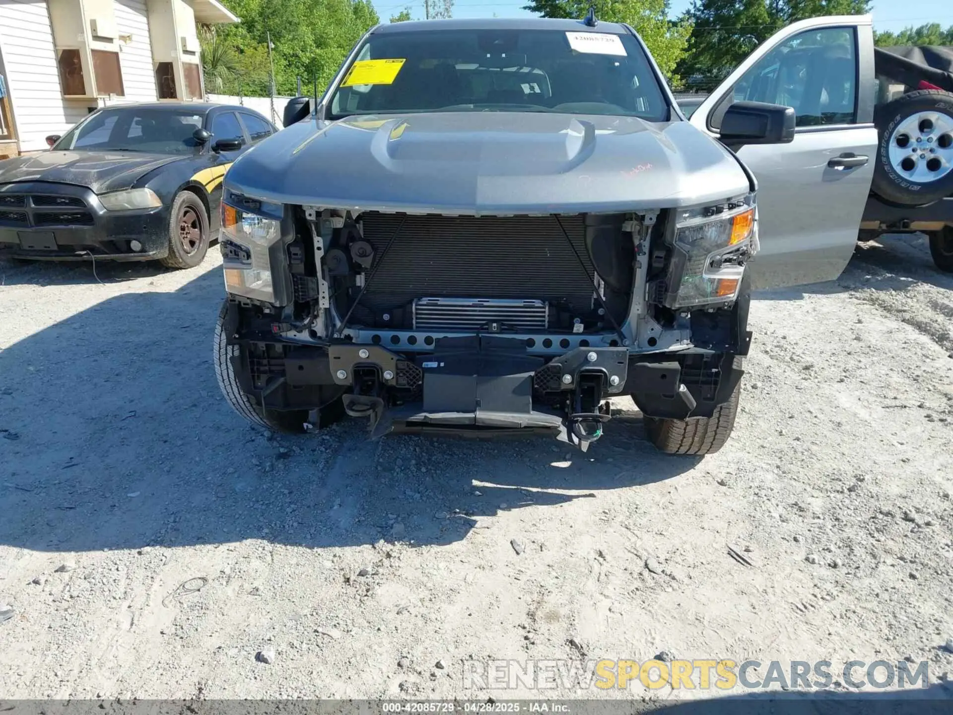 6 Photograph of a damaged car 3GCPABEK5PG153934 CHEVROLET SILVERADO 1500 2023