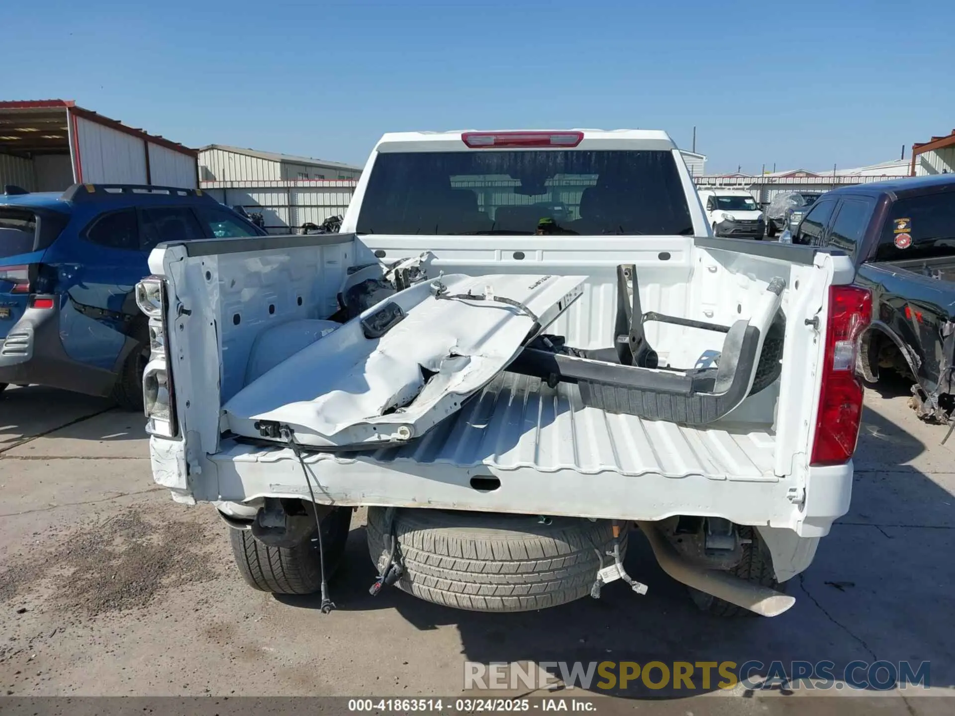 16 Photograph of a damaged car 3GCPABEK8PG193571 CHEVROLET SILVERADO 1500 2023