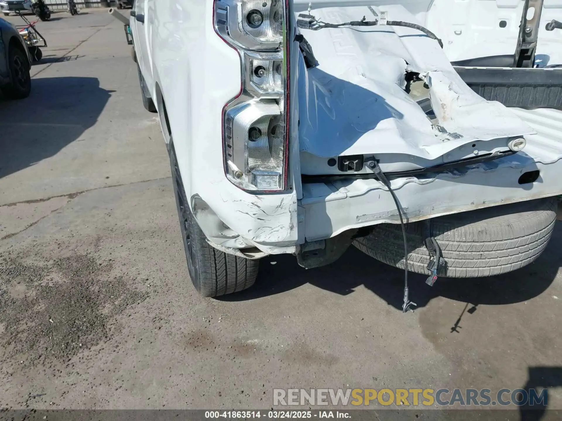 17 Photograph of a damaged car 3GCPABEK8PG193571 CHEVROLET SILVERADO 1500 2023