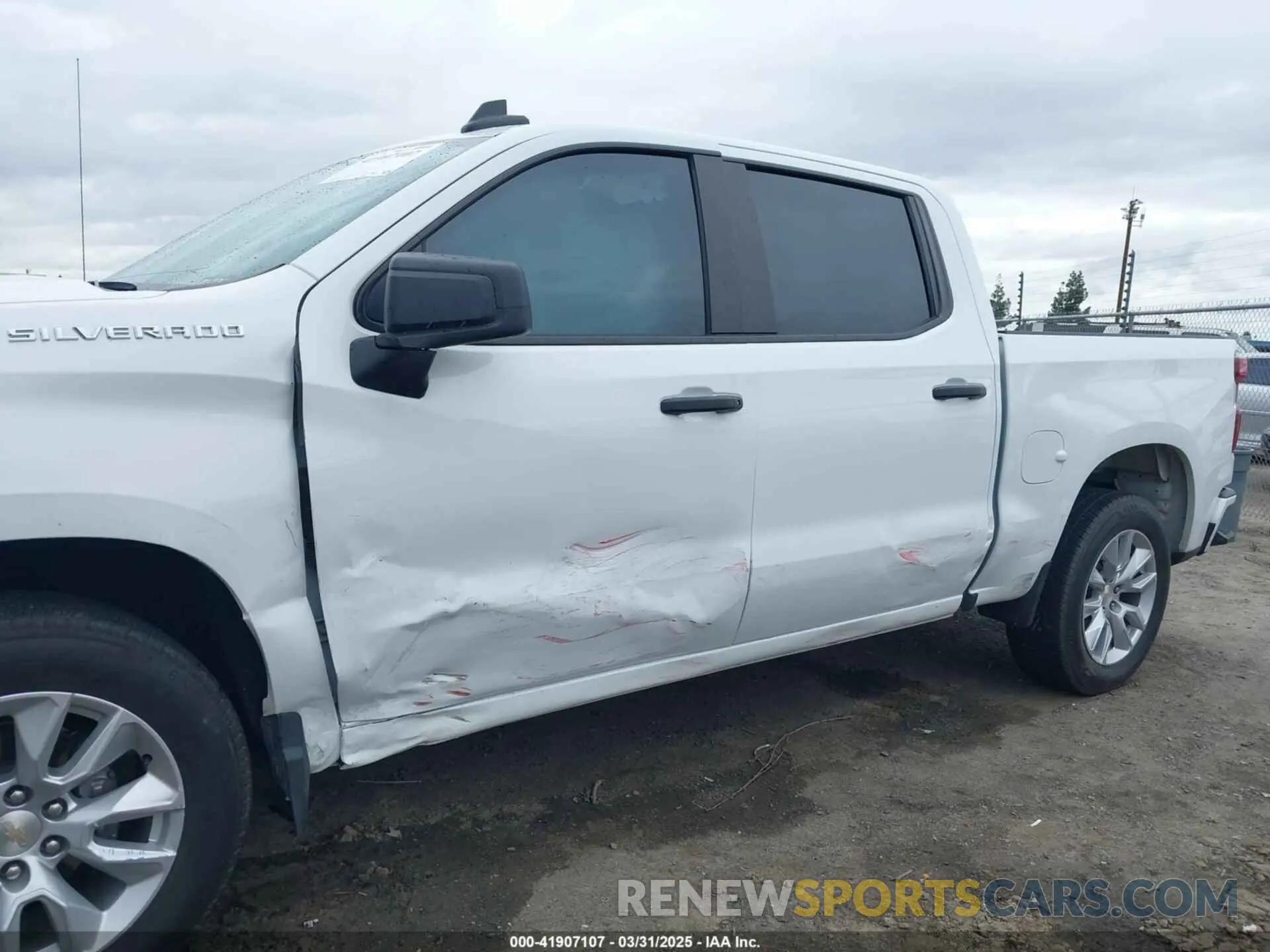 6 Photograph of a damaged car 3GCPABEKXPG189974 CHEVROLET SILVERADO 1500 2023