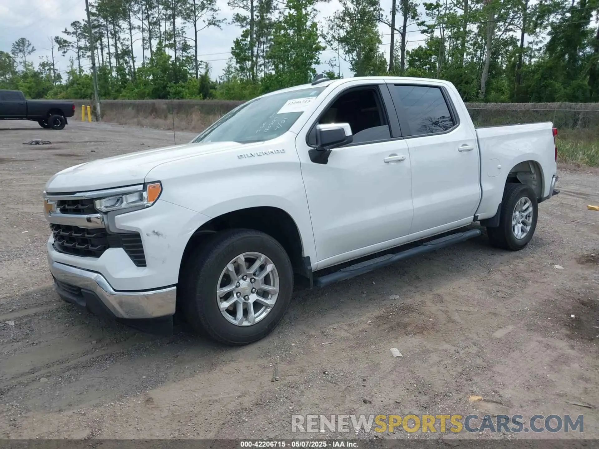 2 Photograph of a damaged car 3GCPACEK0PG170209 CHEVROLET SILVERADO 1500 2023