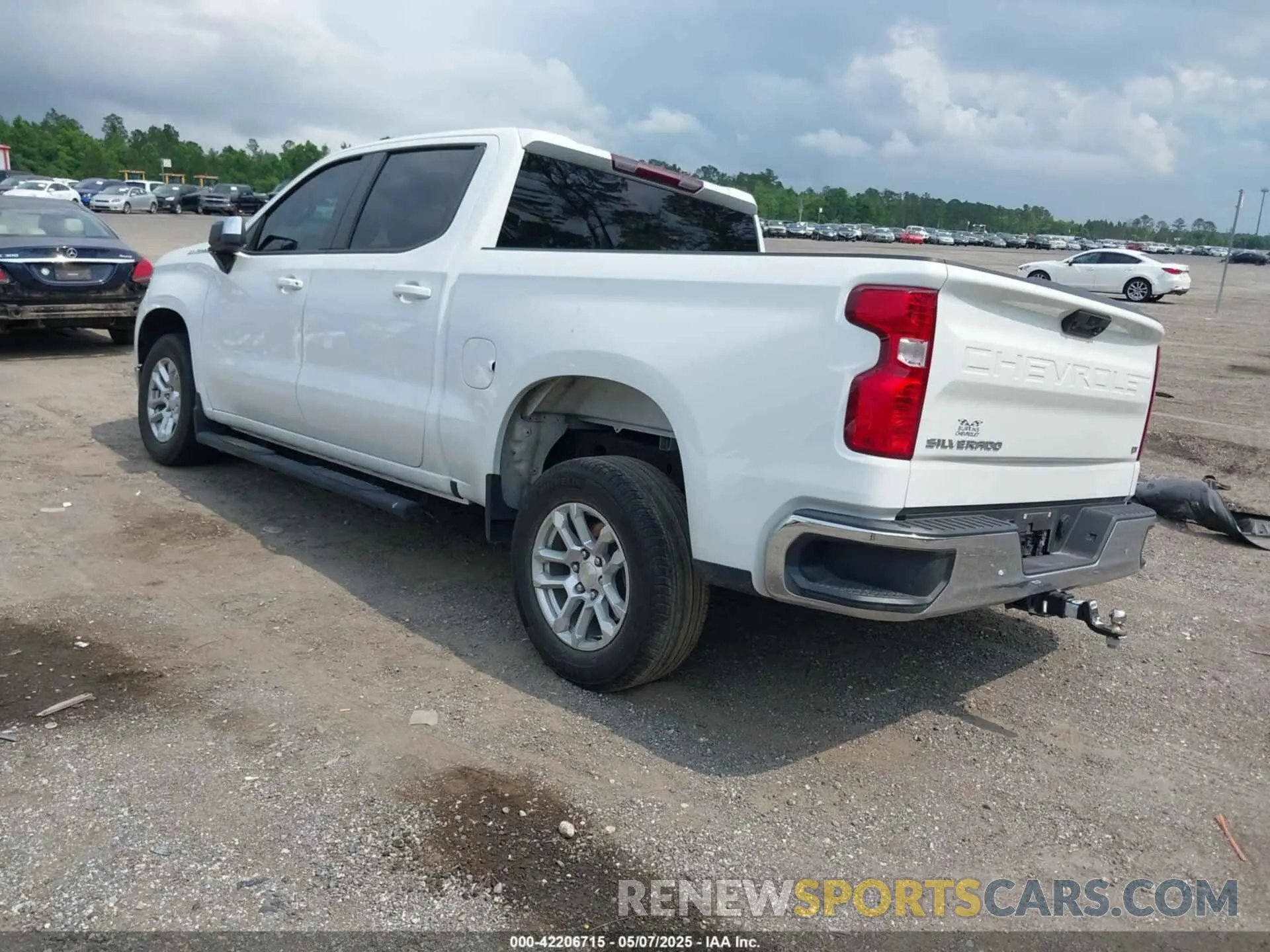 3 Photograph of a damaged car 3GCPACEK0PG170209 CHEVROLET SILVERADO 1500 2023