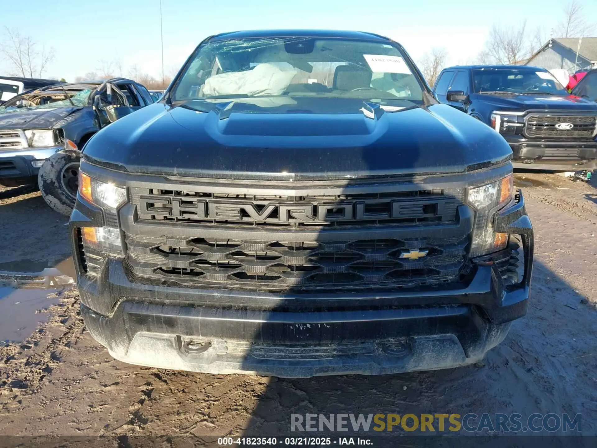 12 Photograph of a damaged car 3GCPDAEK5PG102600 CHEVROLET SILVERADO 1500 2023