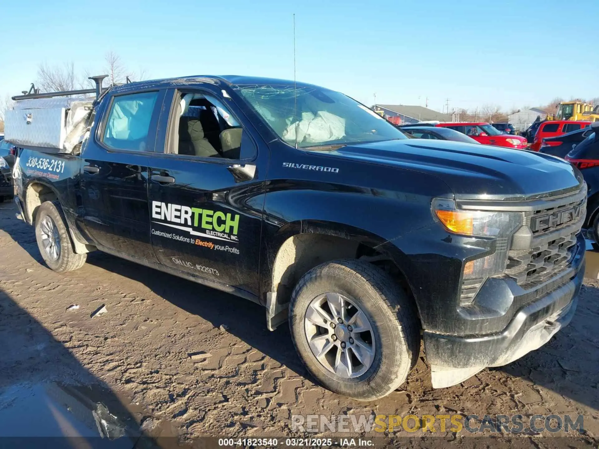 13 Photograph of a damaged car 3GCPDAEK5PG102600 CHEVROLET SILVERADO 1500 2023