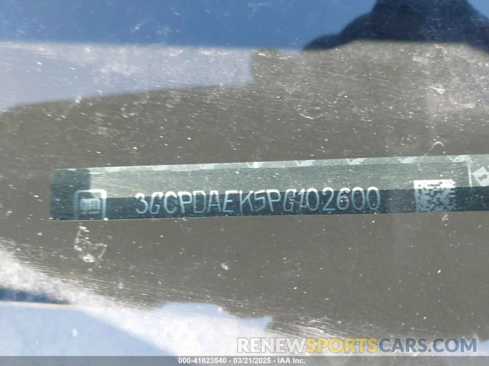 9 Photograph of a damaged car 3GCPDAEK5PG102600 CHEVROLET SILVERADO 1500 2023