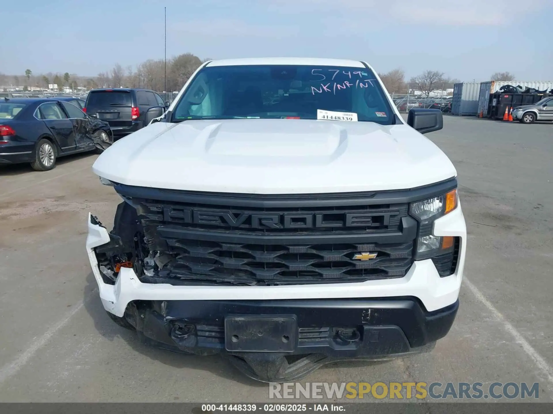 11 Photograph of a damaged car 3GCPDAEK6PG135749 CHEVROLET SILVERADO 1500 2023