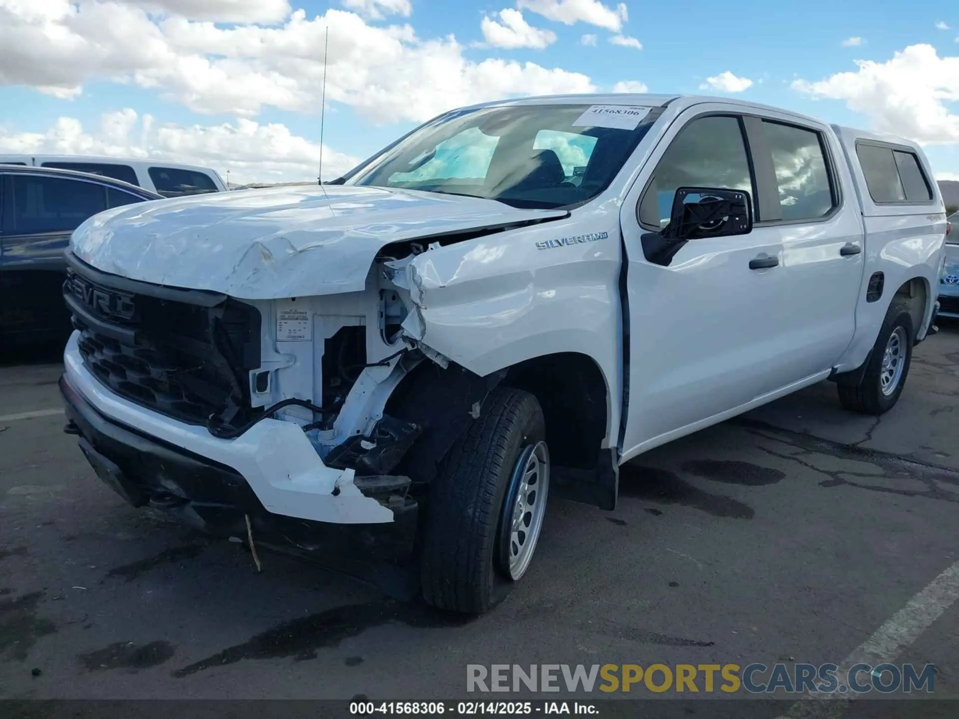 6 Photograph of a damaged car 3GCPDAEK7PG236167 CHEVROLET SILVERADO 1500 2023