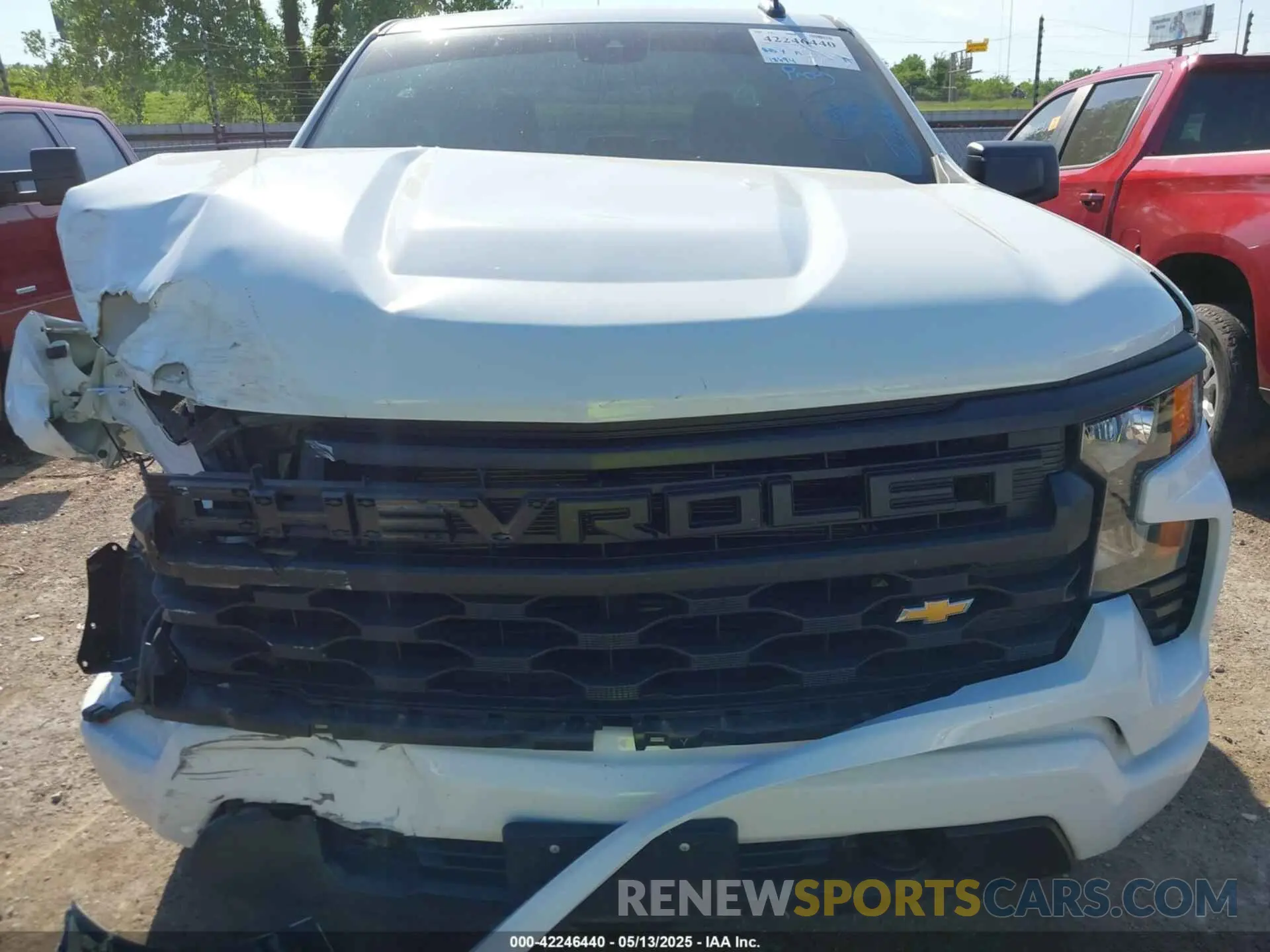 10 Photograph of a damaged car 3GCPDBEK5PG141483 CHEVROLET SILVERADO 1500 2023