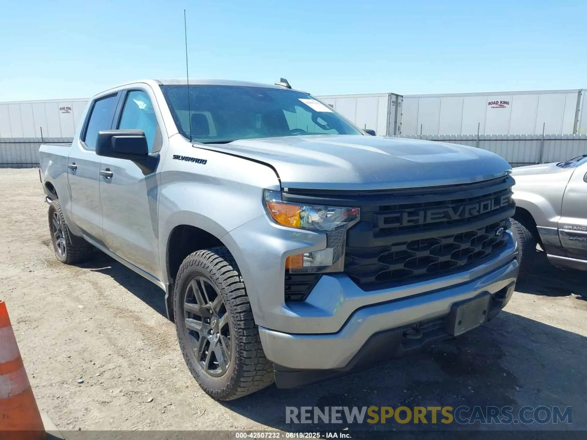 1 Photograph of a damaged car 3GCPDBEK5PG188738 CHEVROLET SILVERADO 1500 2023