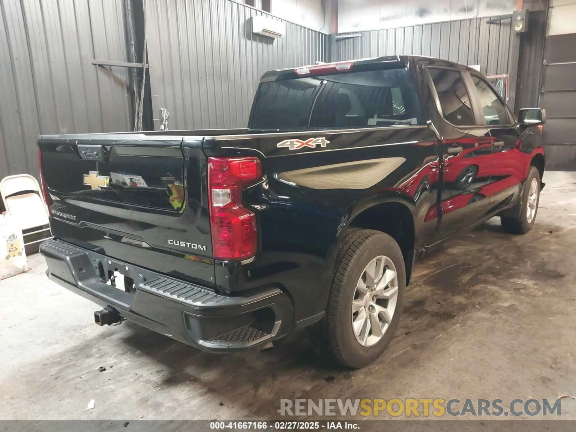 4 Photograph of a damaged car 3GCPDBEK7PG165087 CHEVROLET SILVERADO 1500 2023