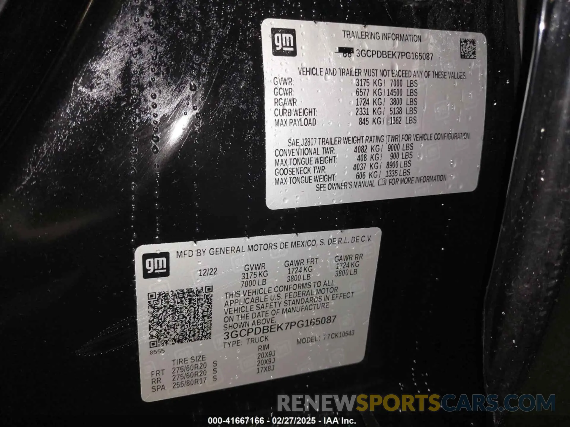 9 Photograph of a damaged car 3GCPDBEK7PG165087 CHEVROLET SILVERADO 1500 2023
