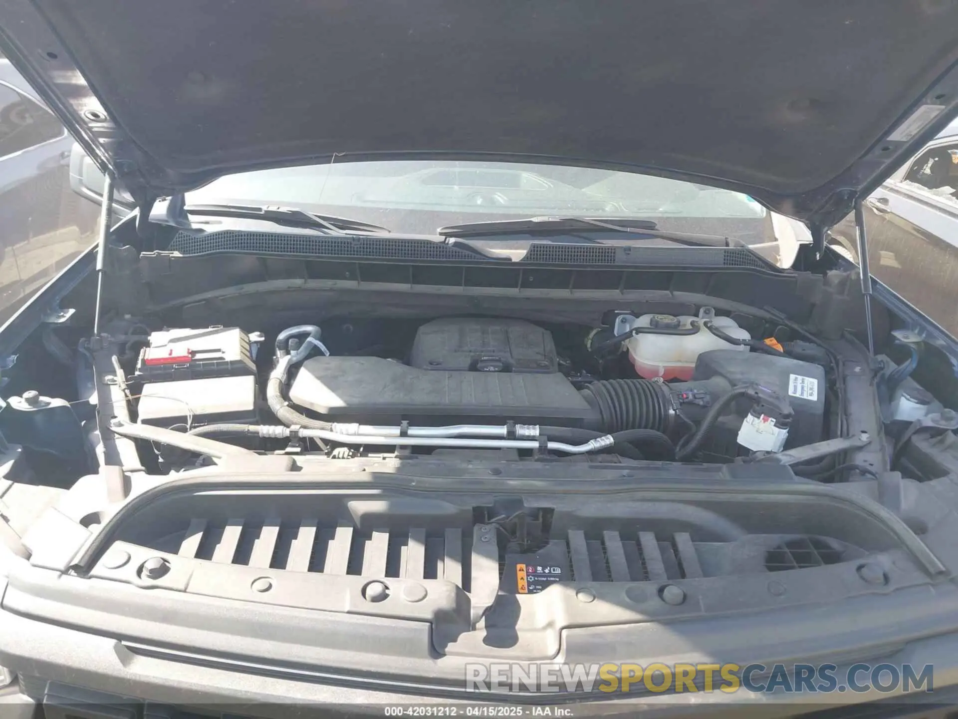 10 Photograph of a damaged car 3GCPDBEKXPG163270 CHEVROLET SILVERADO 1500 2023