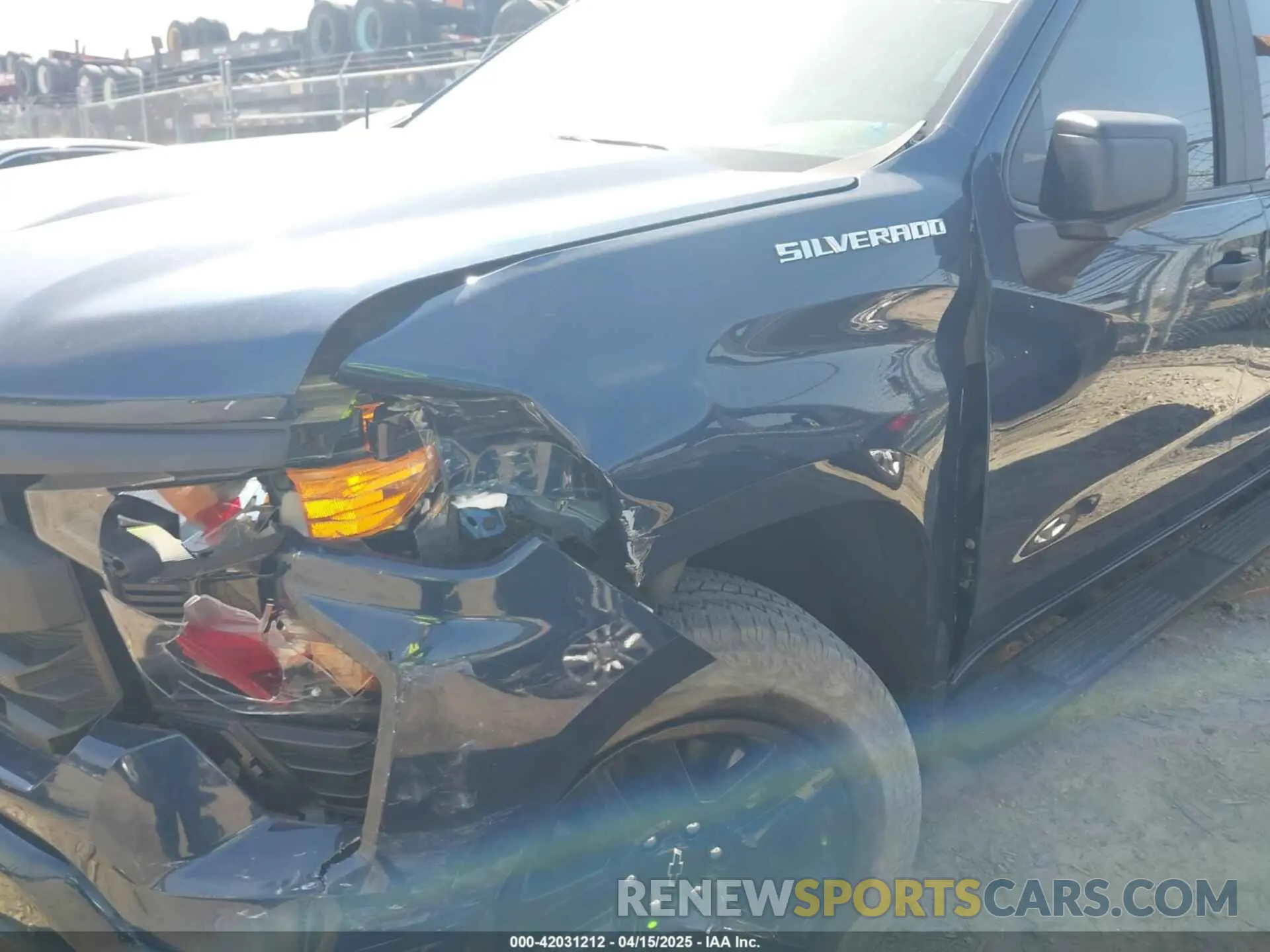 6 Photograph of a damaged car 3GCPDBEKXPG163270 CHEVROLET SILVERADO 1500 2023