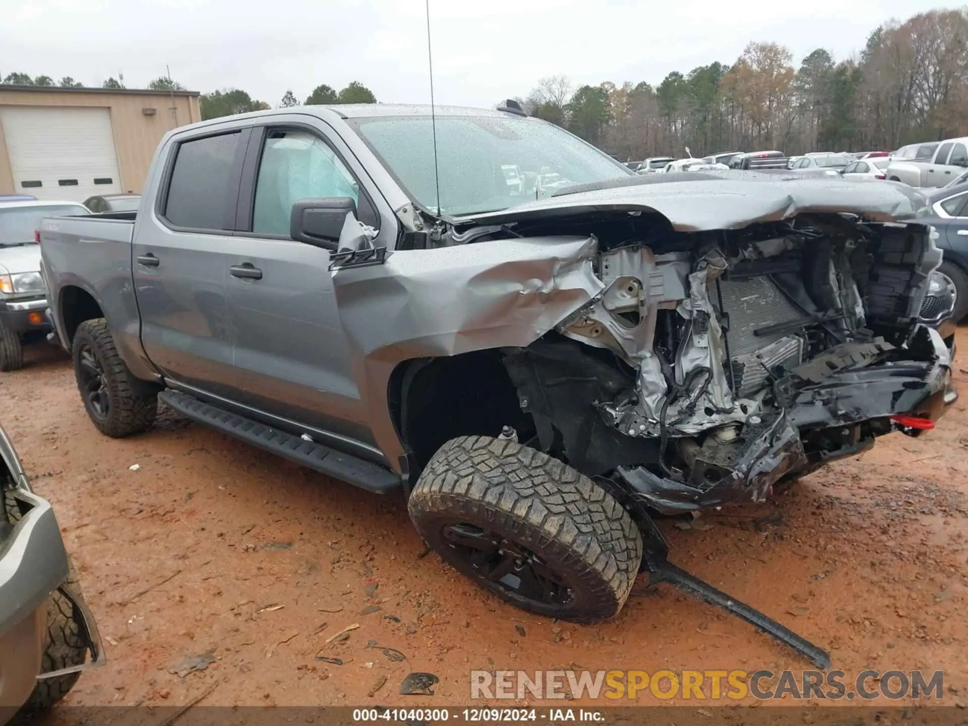 1 Photograph of a damaged car 3GCPDCEK0PG165602 CHEVROLET SILVERADO 1500 2023