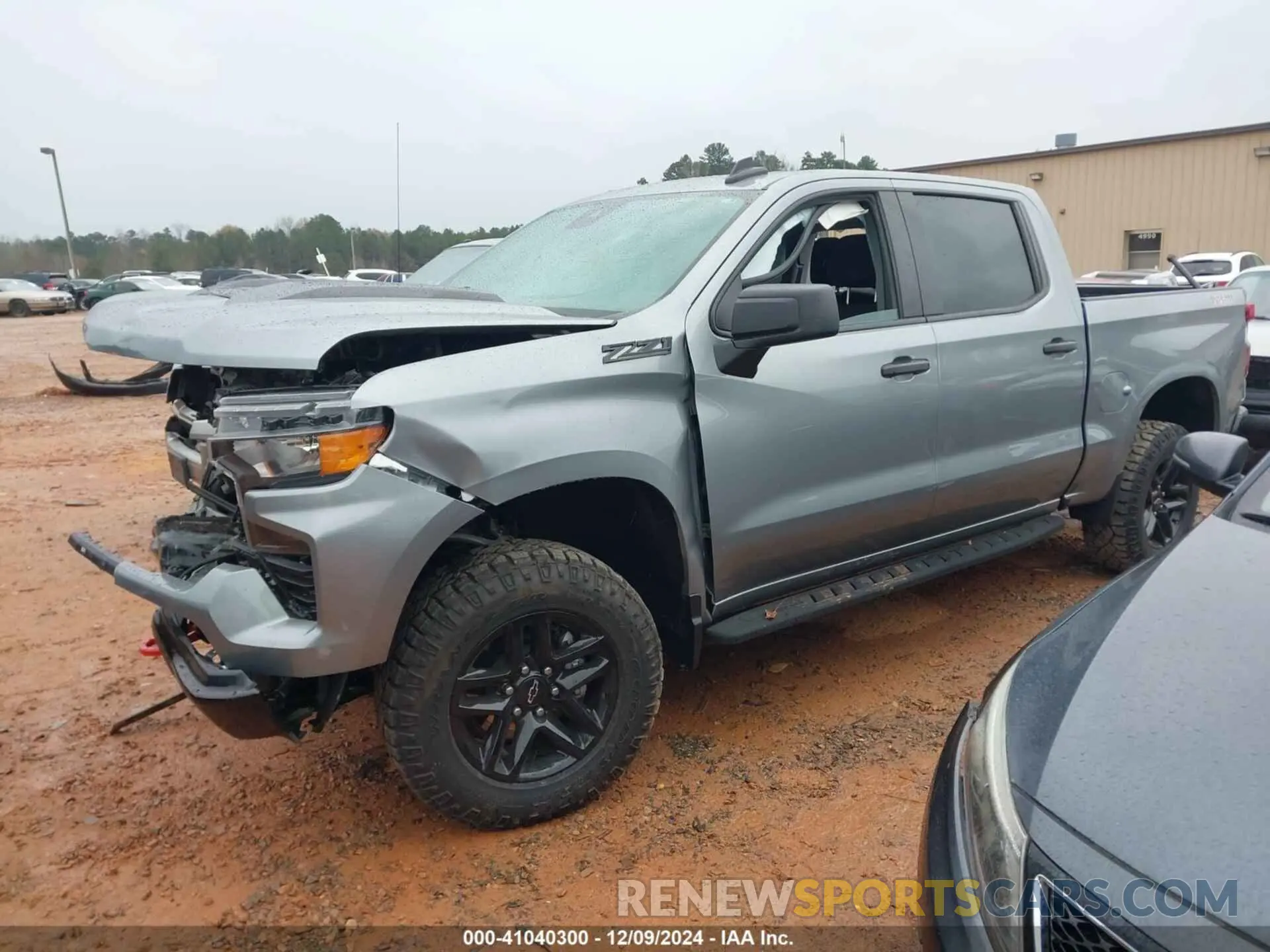 2 Photograph of a damaged car 3GCPDCEK0PG165602 CHEVROLET SILVERADO 1500 2023