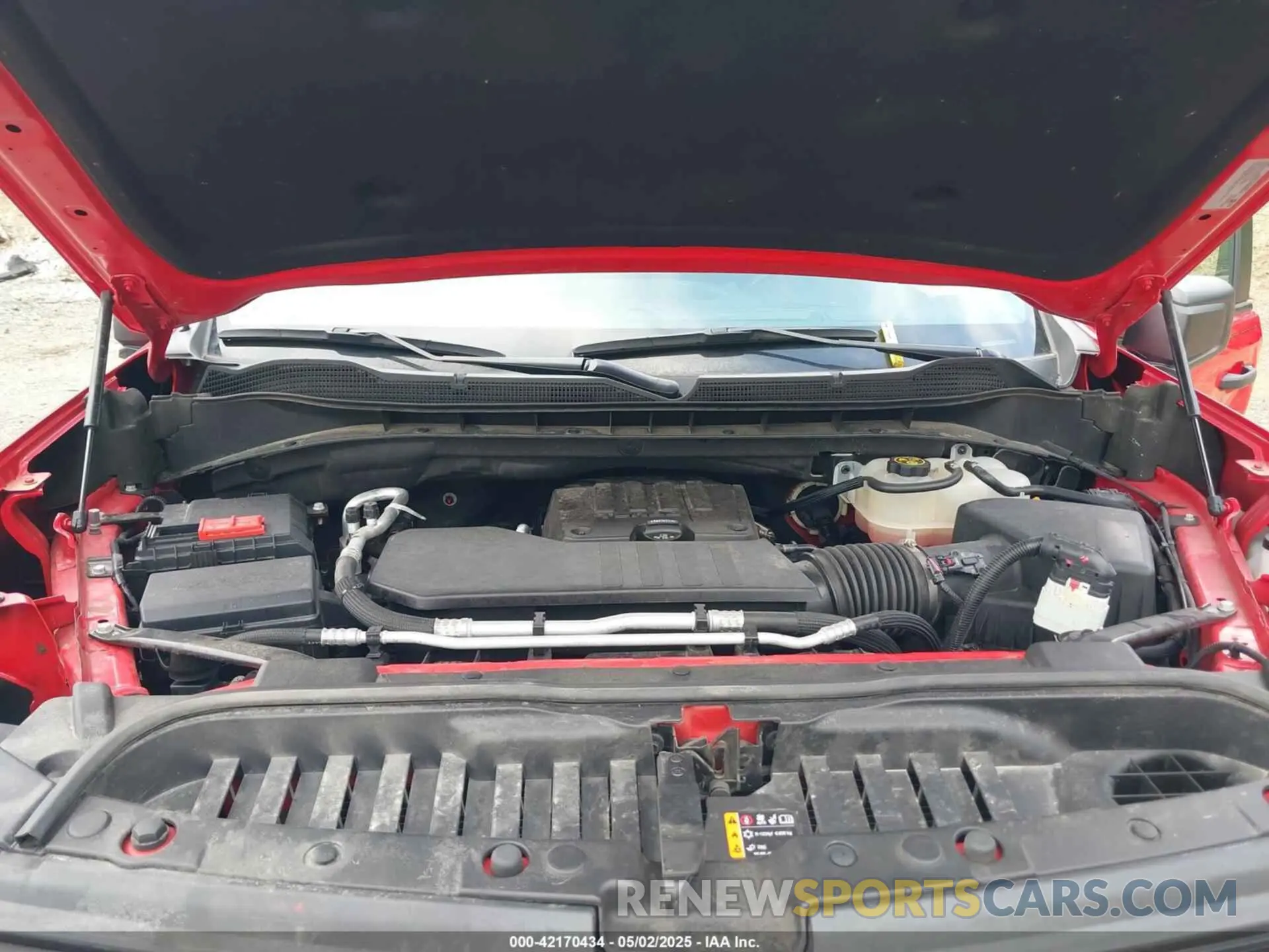 10 Photograph of a damaged car 3GCPDCEK3PG202089 CHEVROLET SILVERADO 1500 2023