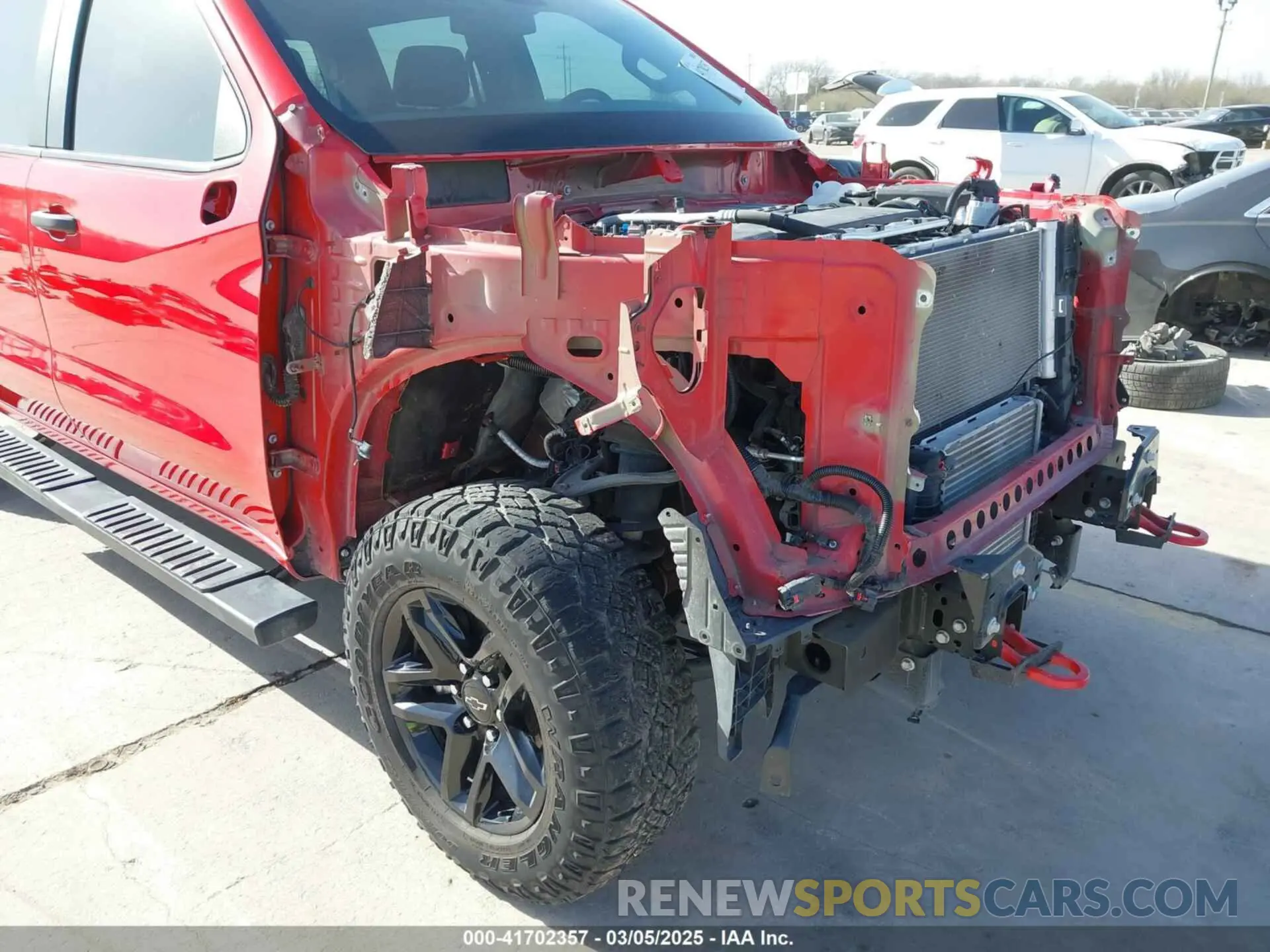 6 Photograph of a damaged car 3GCPDCEK5PG122180 CHEVROLET SILVERADO 1500 2023