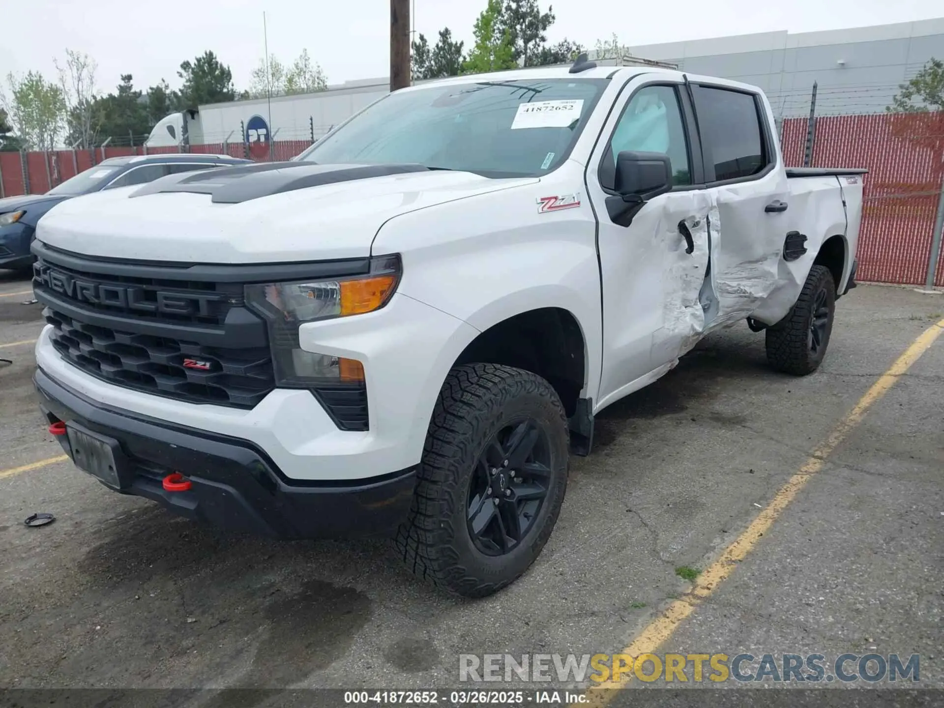 2 Photograph of a damaged car 3GCPDCEK7PG279547 CHEVROLET SILVERADO 1500 2023