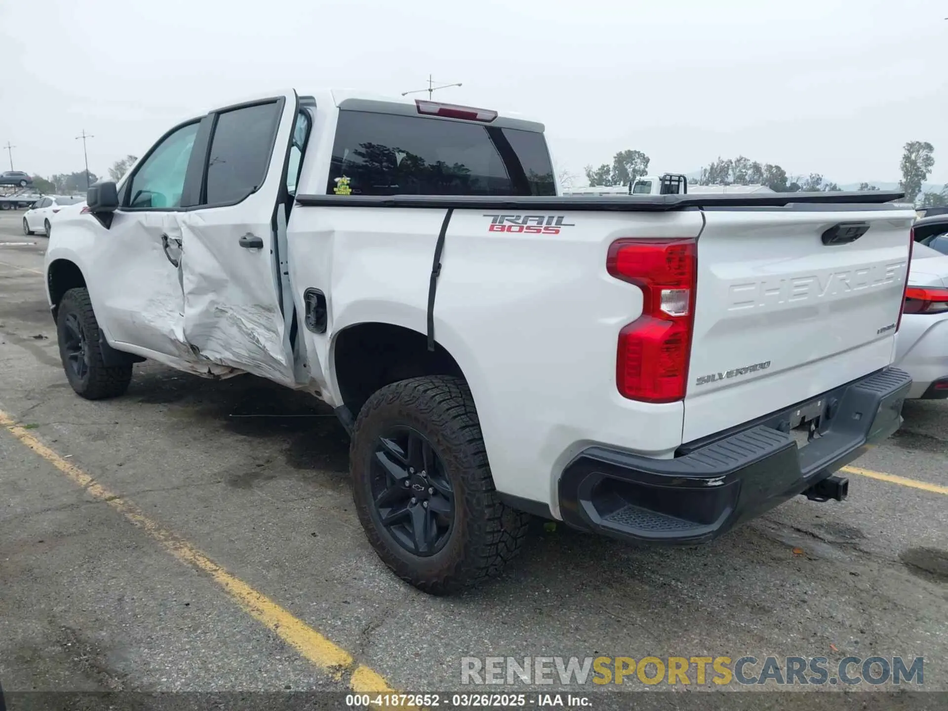 3 Photograph of a damaged car 3GCPDCEK7PG279547 CHEVROLET SILVERADO 1500 2023