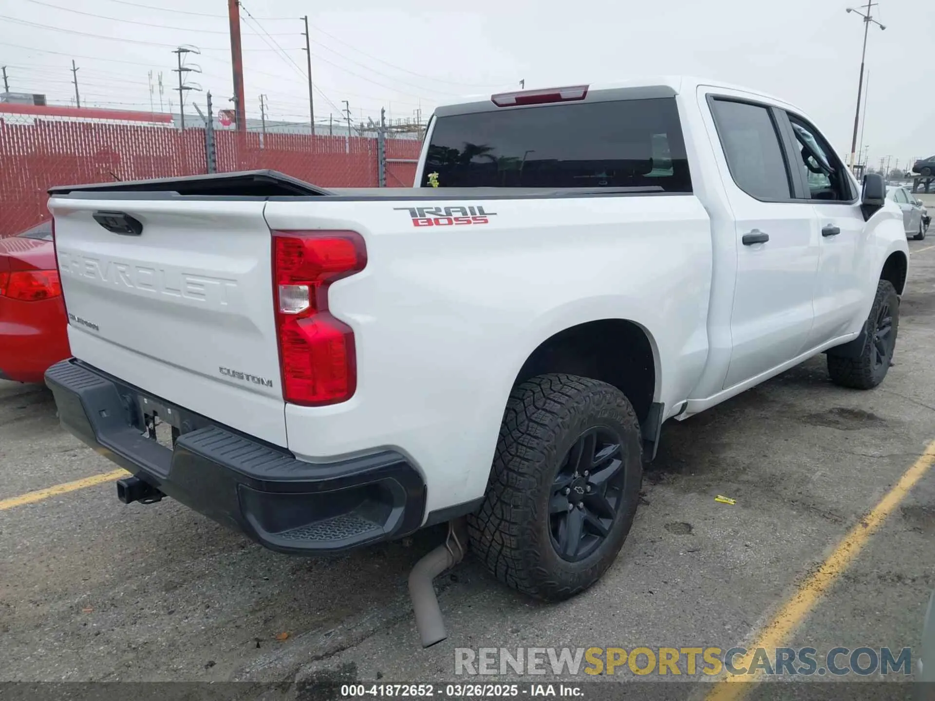 4 Photograph of a damaged car 3GCPDCEK7PG279547 CHEVROLET SILVERADO 1500 2023