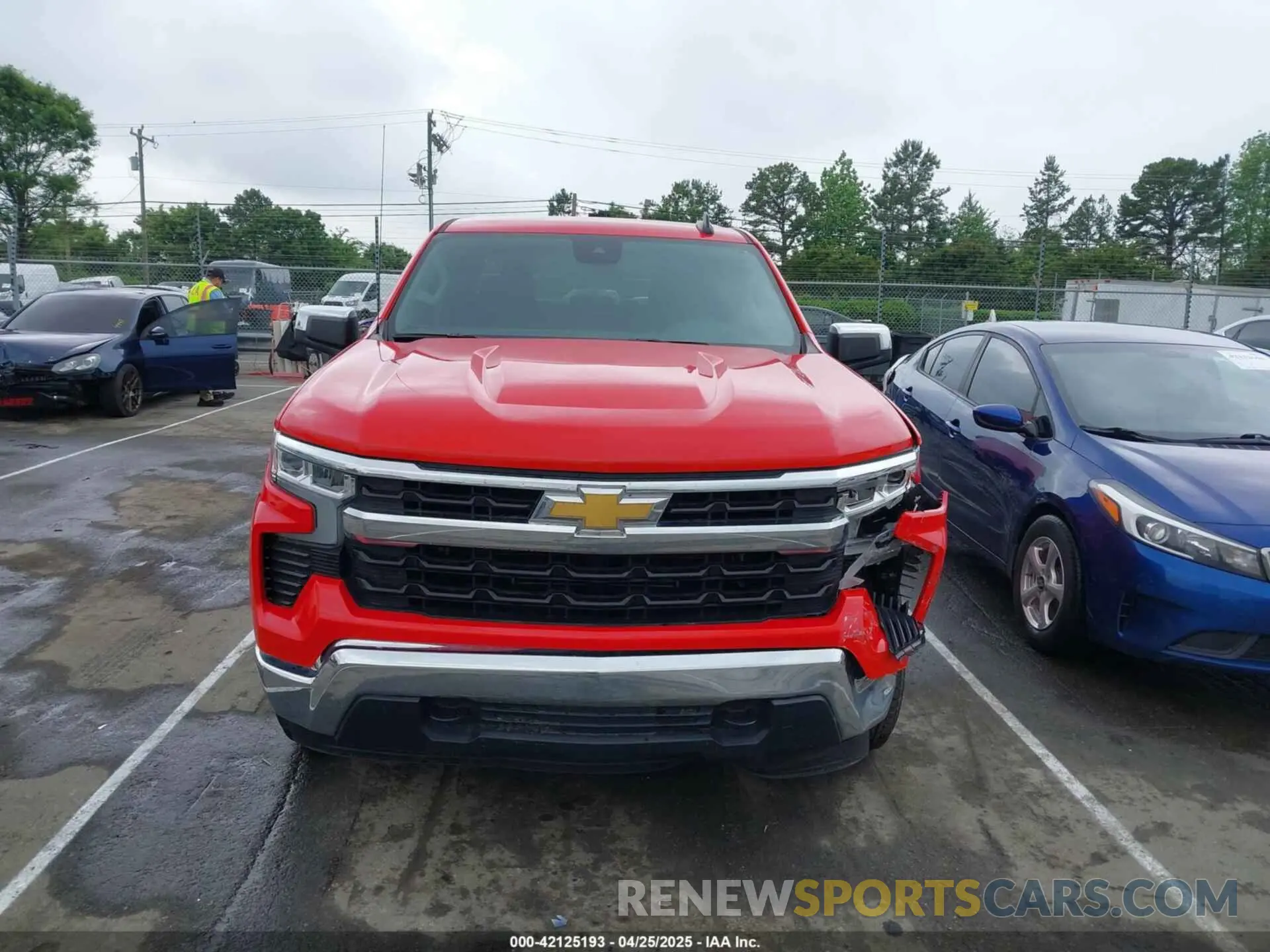 12 Photograph of a damaged car 3GCPDDEKXPG153298 CHEVROLET SILVERADO 1500 2023