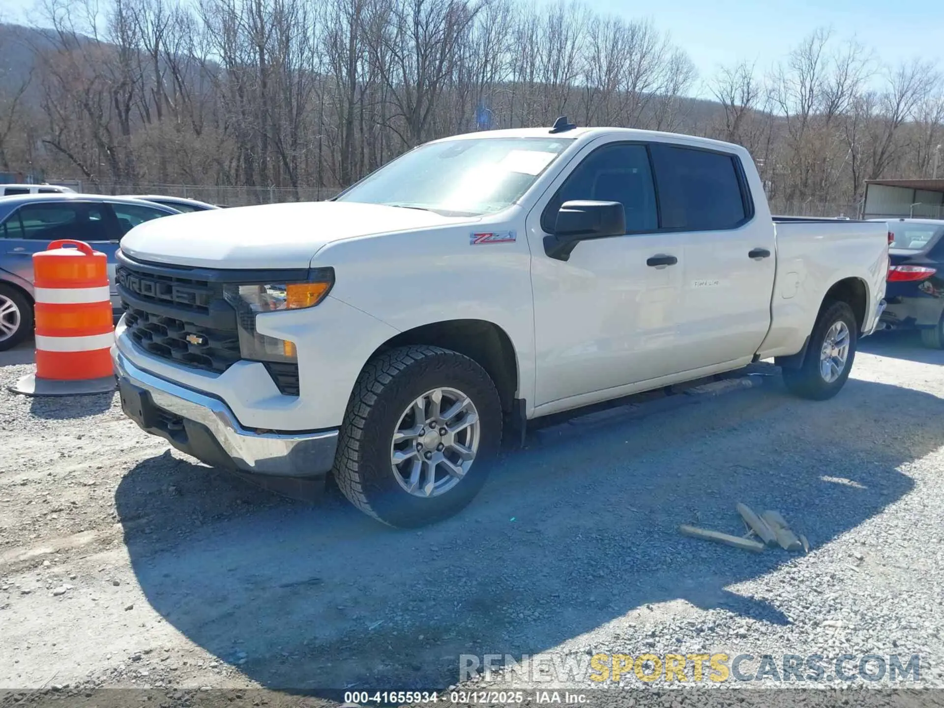 2 Photograph of a damaged car 3GCUDAED1PG327228 CHEVROLET SILVERADO 1500 2023