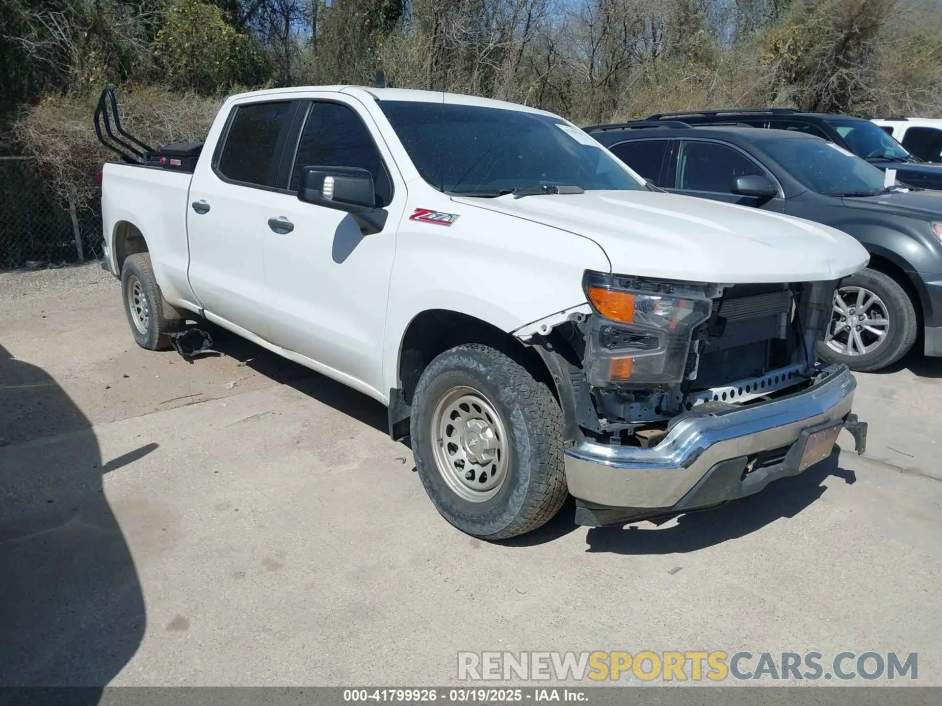 1 Photograph of a damaged car 3GCUDAED2PG120346 CHEVROLET SILVERADO 1500 2023