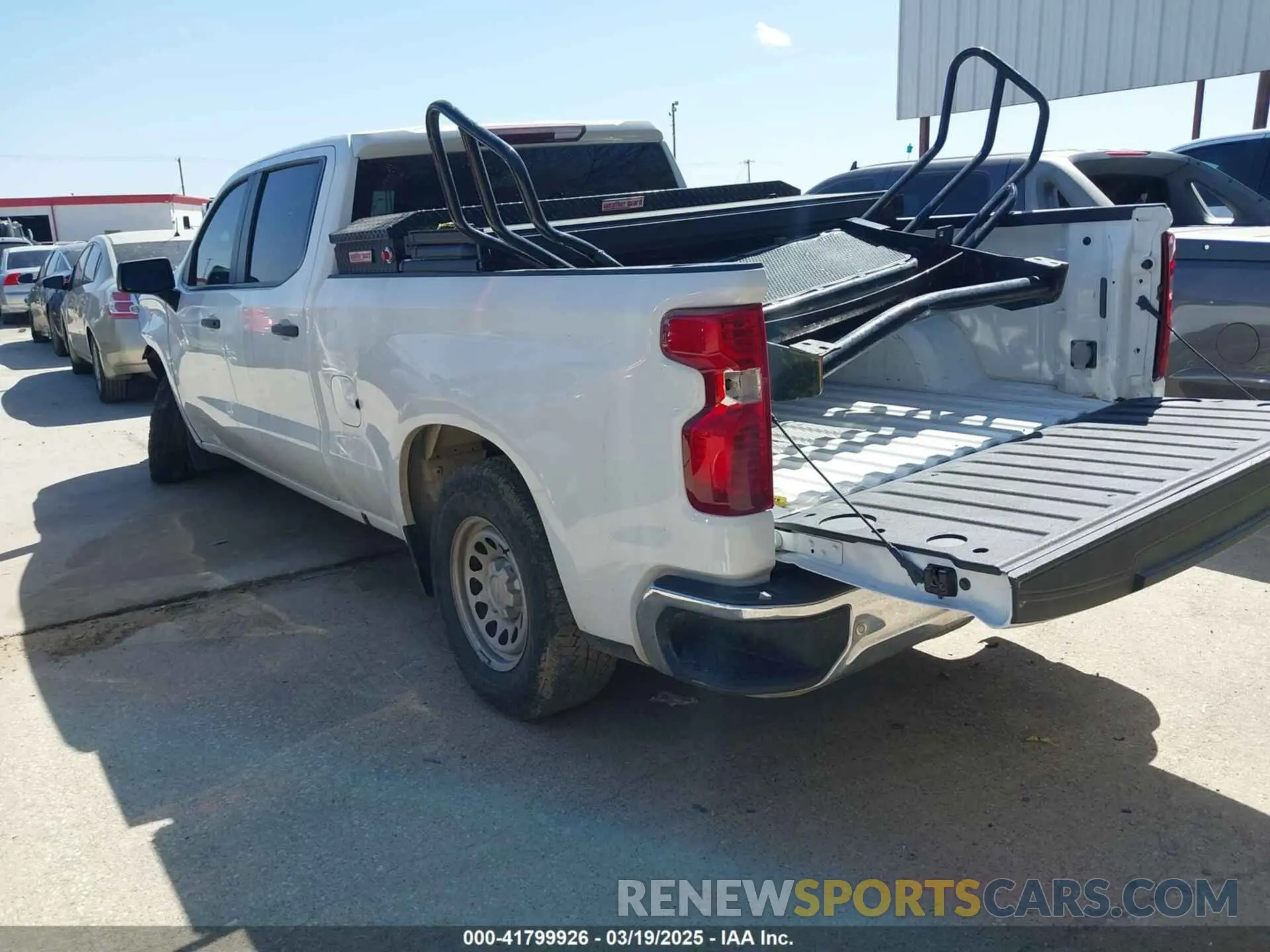 3 Photograph of a damaged car 3GCUDAED2PG120346 CHEVROLET SILVERADO 1500 2023