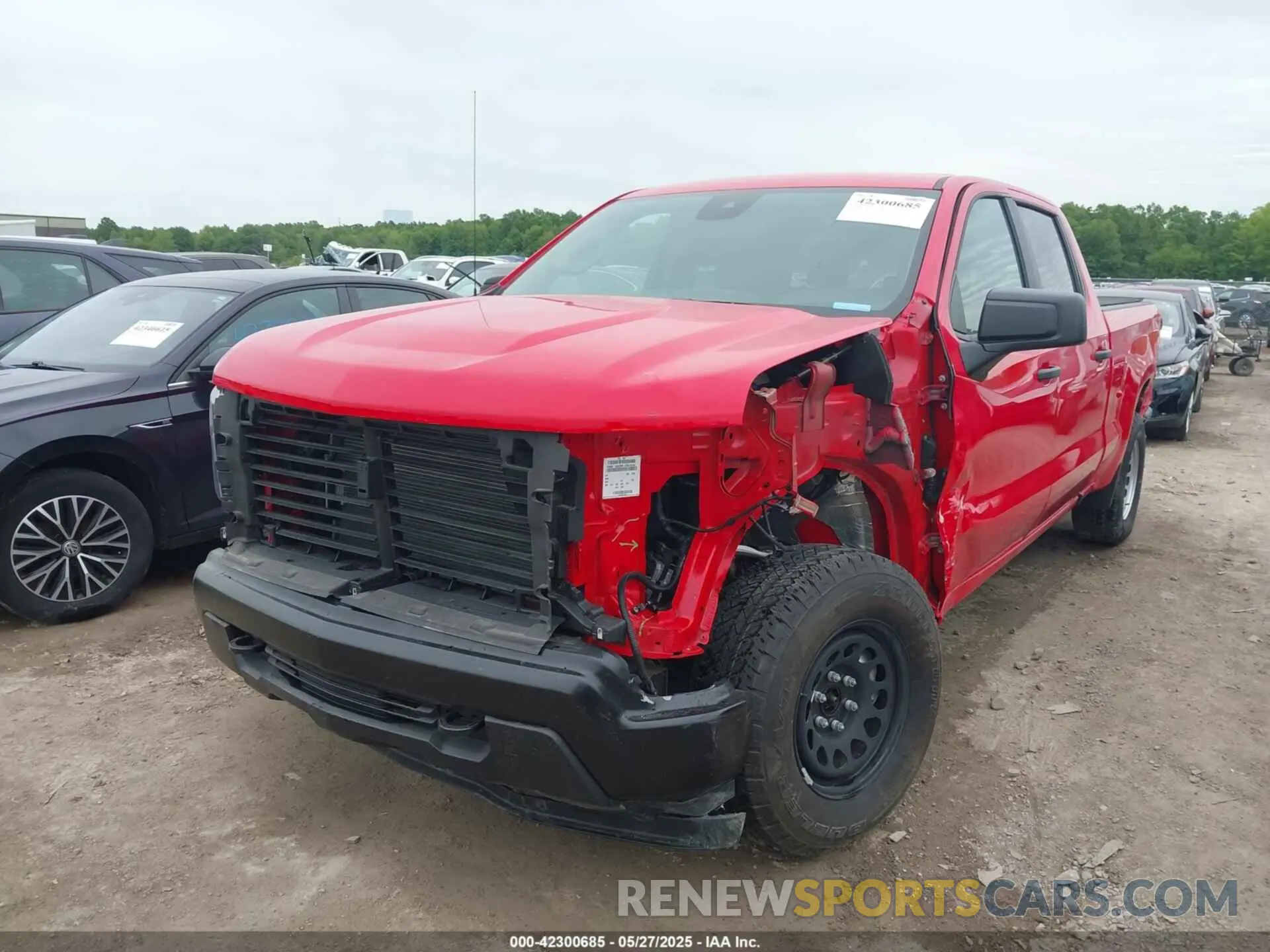 6 Photograph of a damaged car 3GCUDAED4PG320807 CHEVROLET SILVERADO 1500 2023