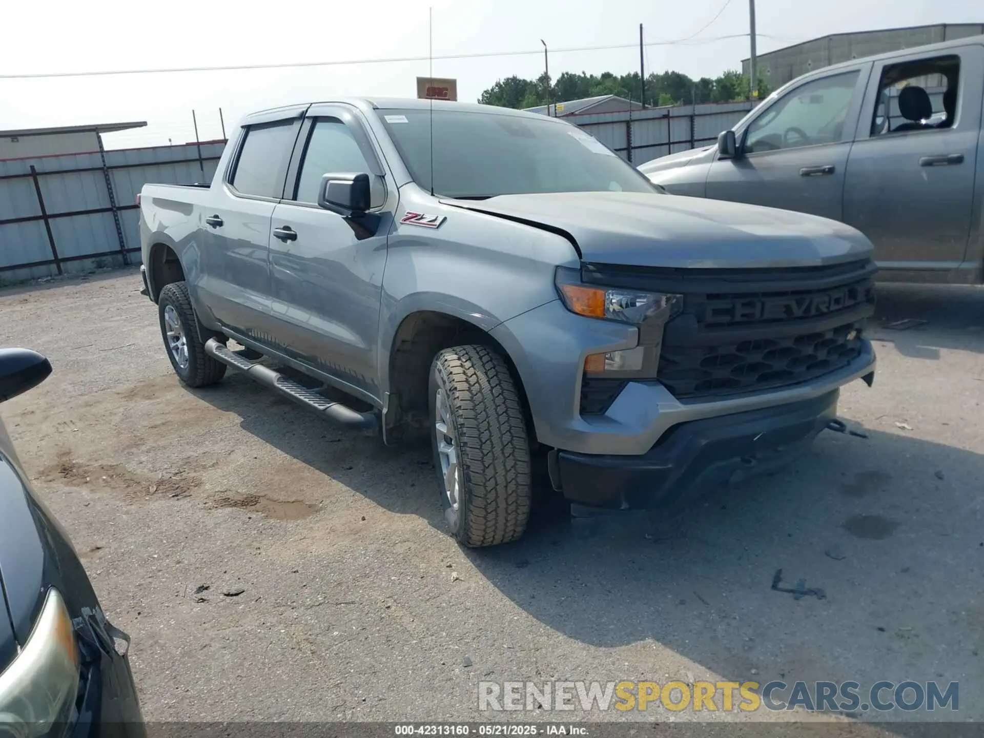 1 Photograph of a damaged car 3GCUDAEDXPG360972 CHEVROLET SILVERADO 1500 2023