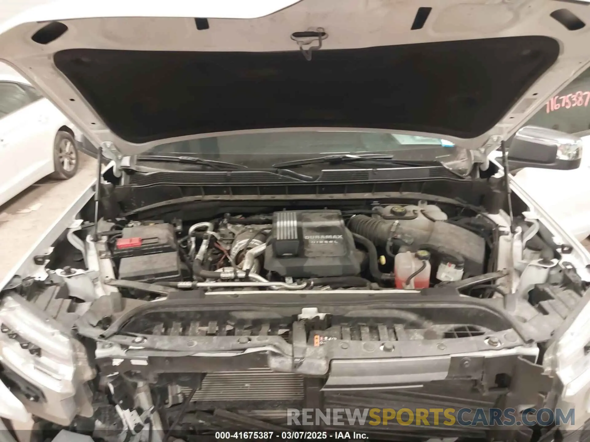 10 Photograph of a damaged car 3GCUDDE85PG128770 CHEVROLET SILVERADO 1500 2023
