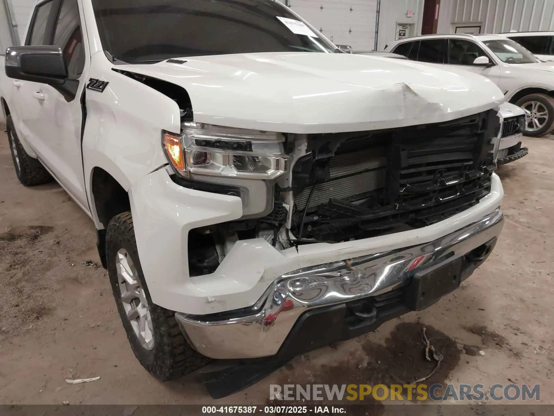 6 Photograph of a damaged car 3GCUDDE85PG128770 CHEVROLET SILVERADO 1500 2023
