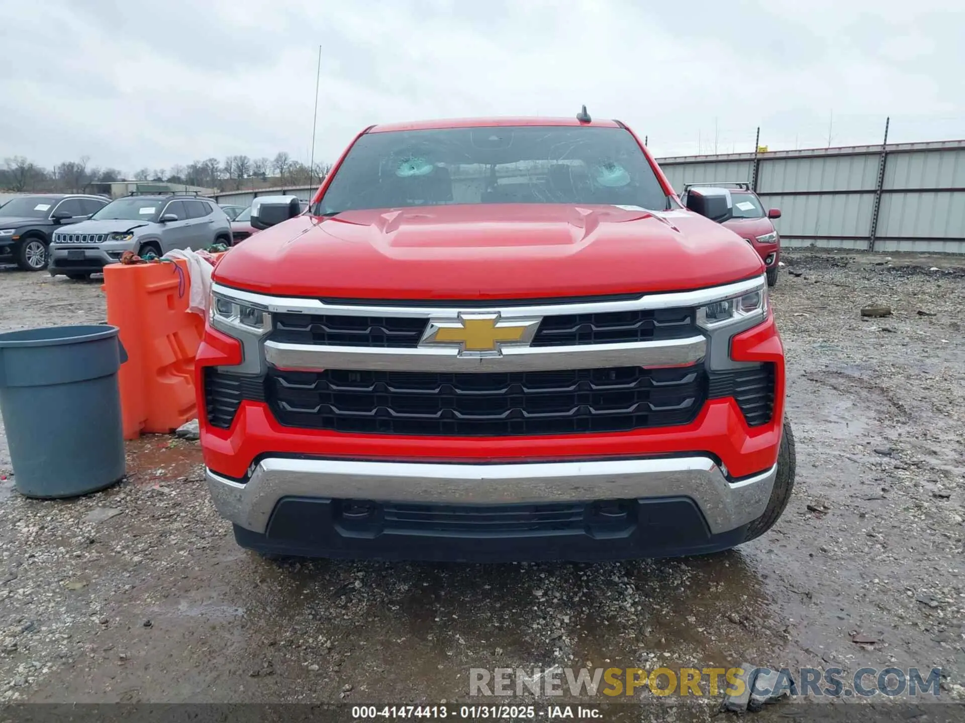 12 Photograph of a damaged car 3GCUDDED4PG258486 CHEVROLET SILVERADO 1500 2023