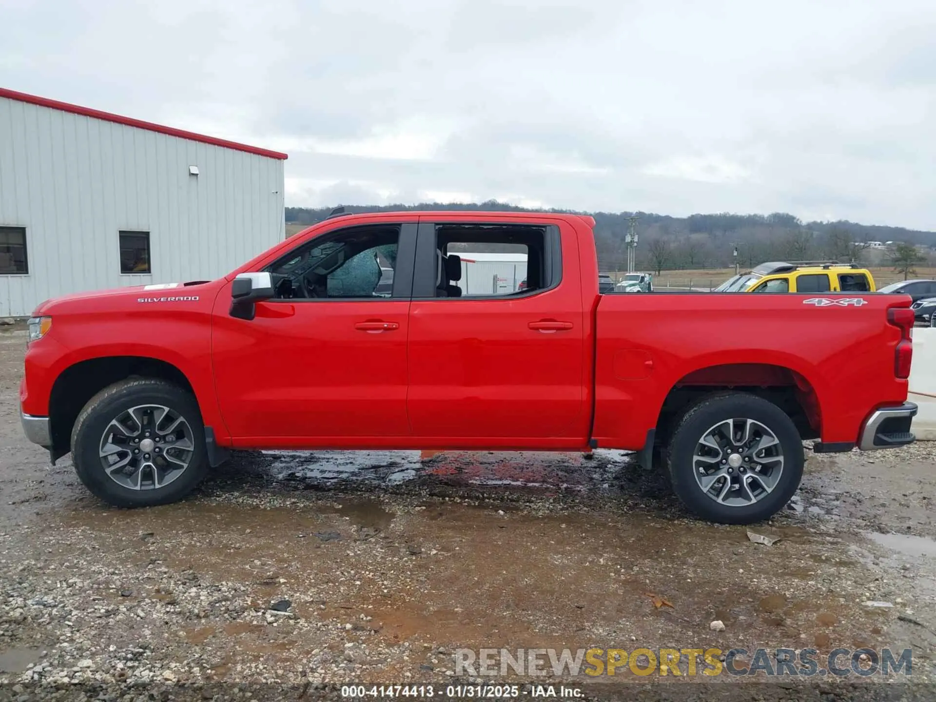 14 Photograph of a damaged car 3GCUDDED4PG258486 CHEVROLET SILVERADO 1500 2023