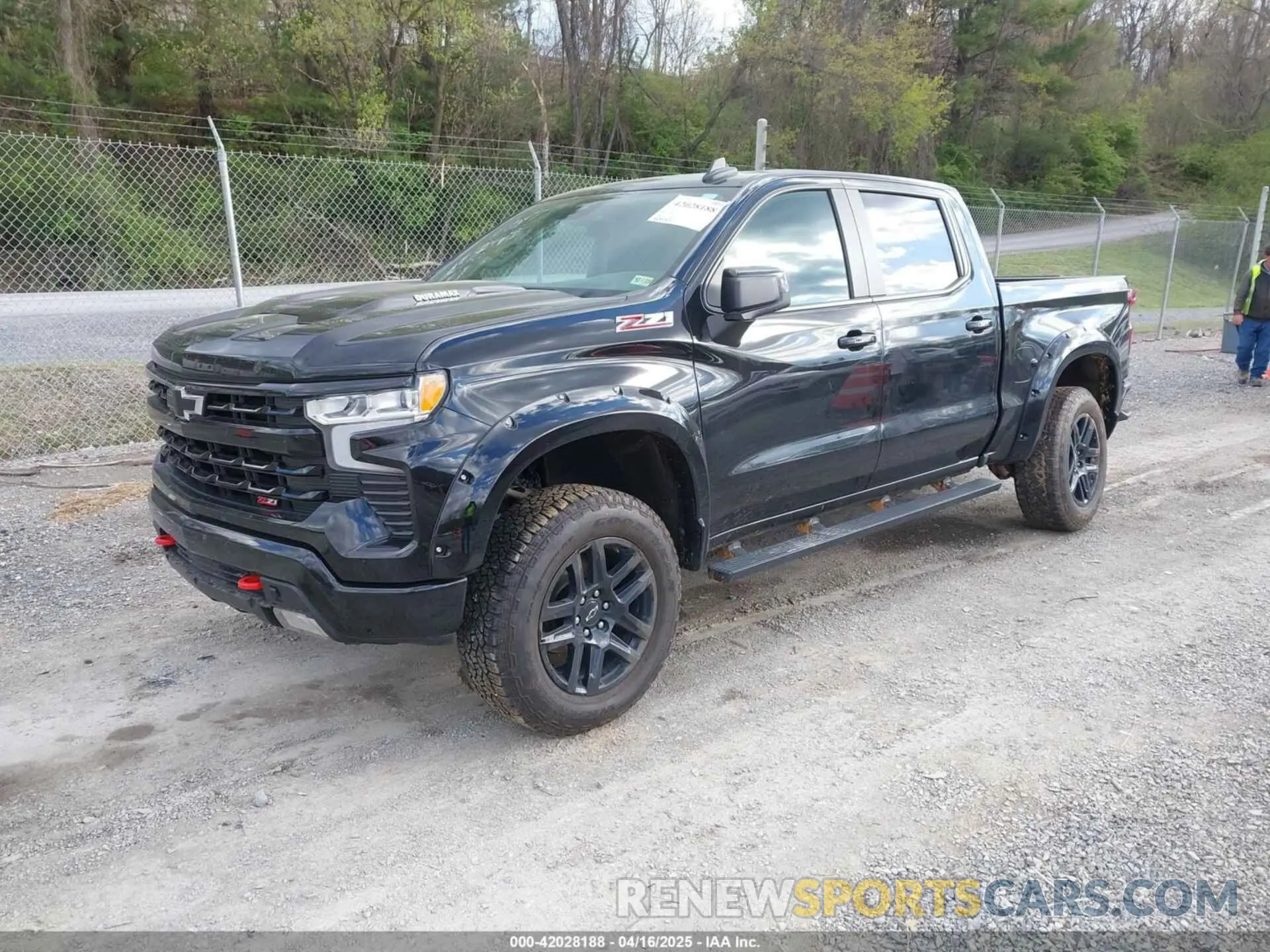 2 Photograph of a damaged car 3GCUDFE89PG270678 CHEVROLET SILVERADO 1500 2023
