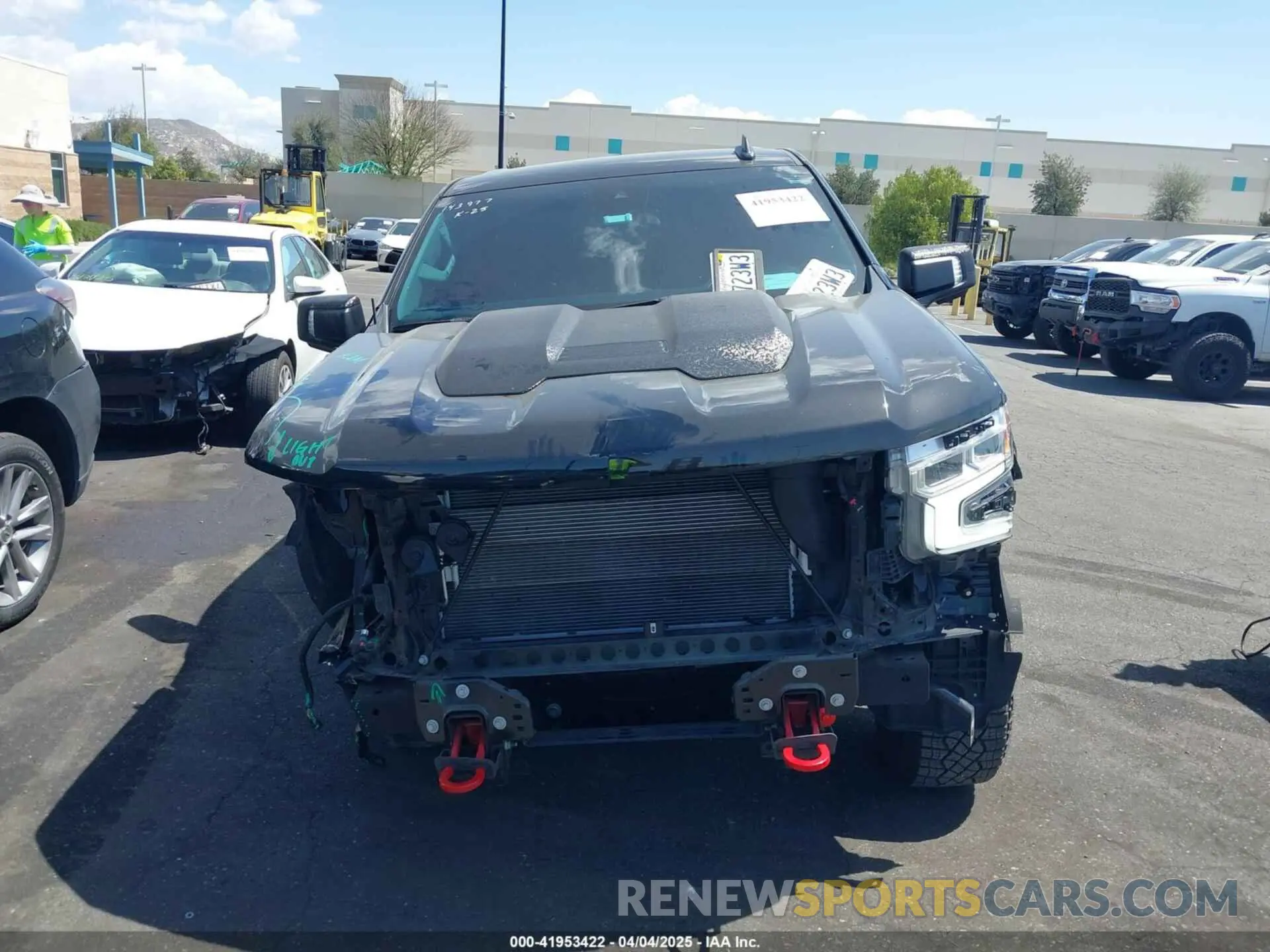 13 Photograph of a damaged car 3GCUDFED4PG344246 CHEVROLET SILVERADO 1500 2023