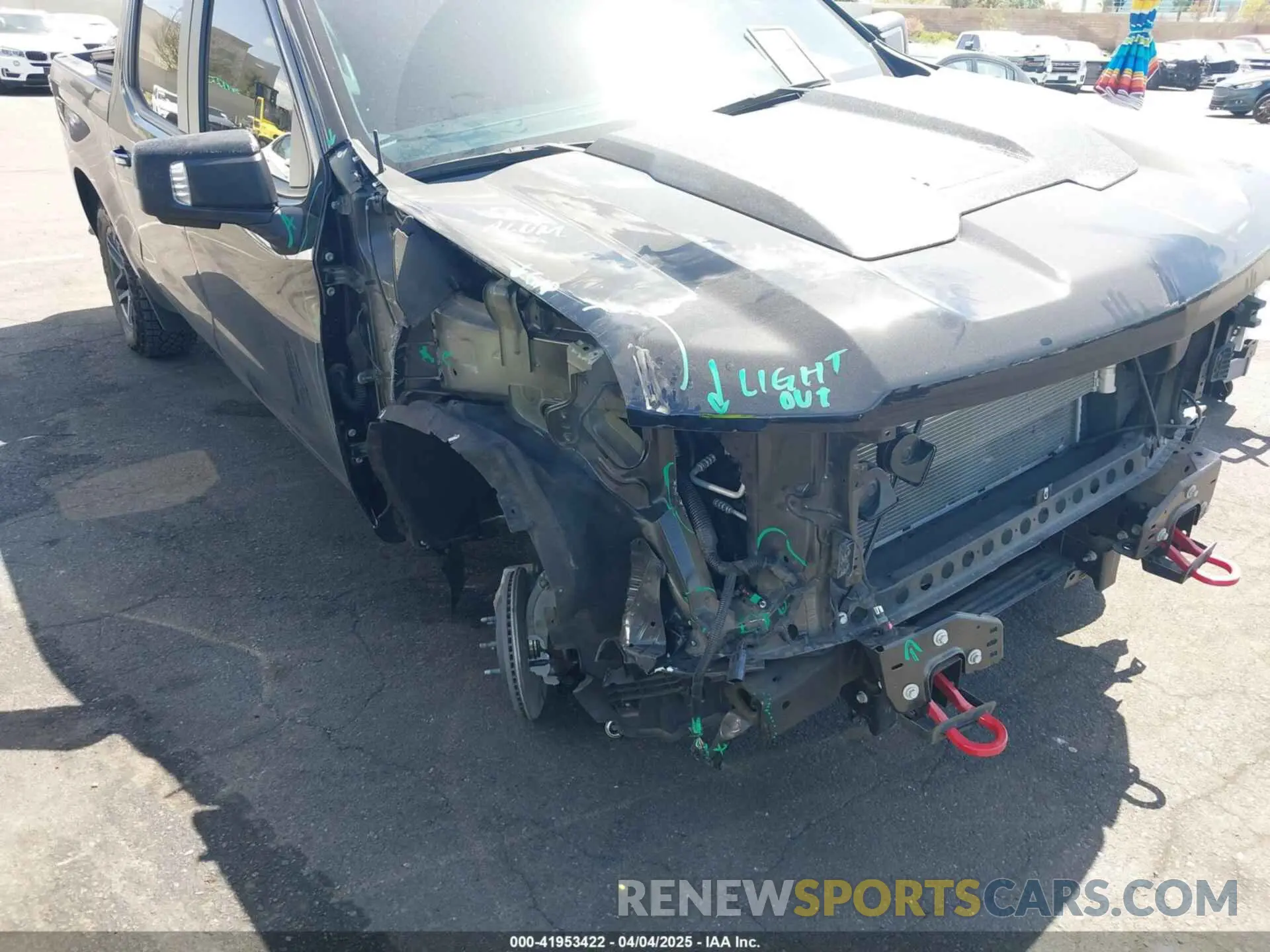 6 Photograph of a damaged car 3GCUDFED4PG344246 CHEVROLET SILVERADO 1500 2023